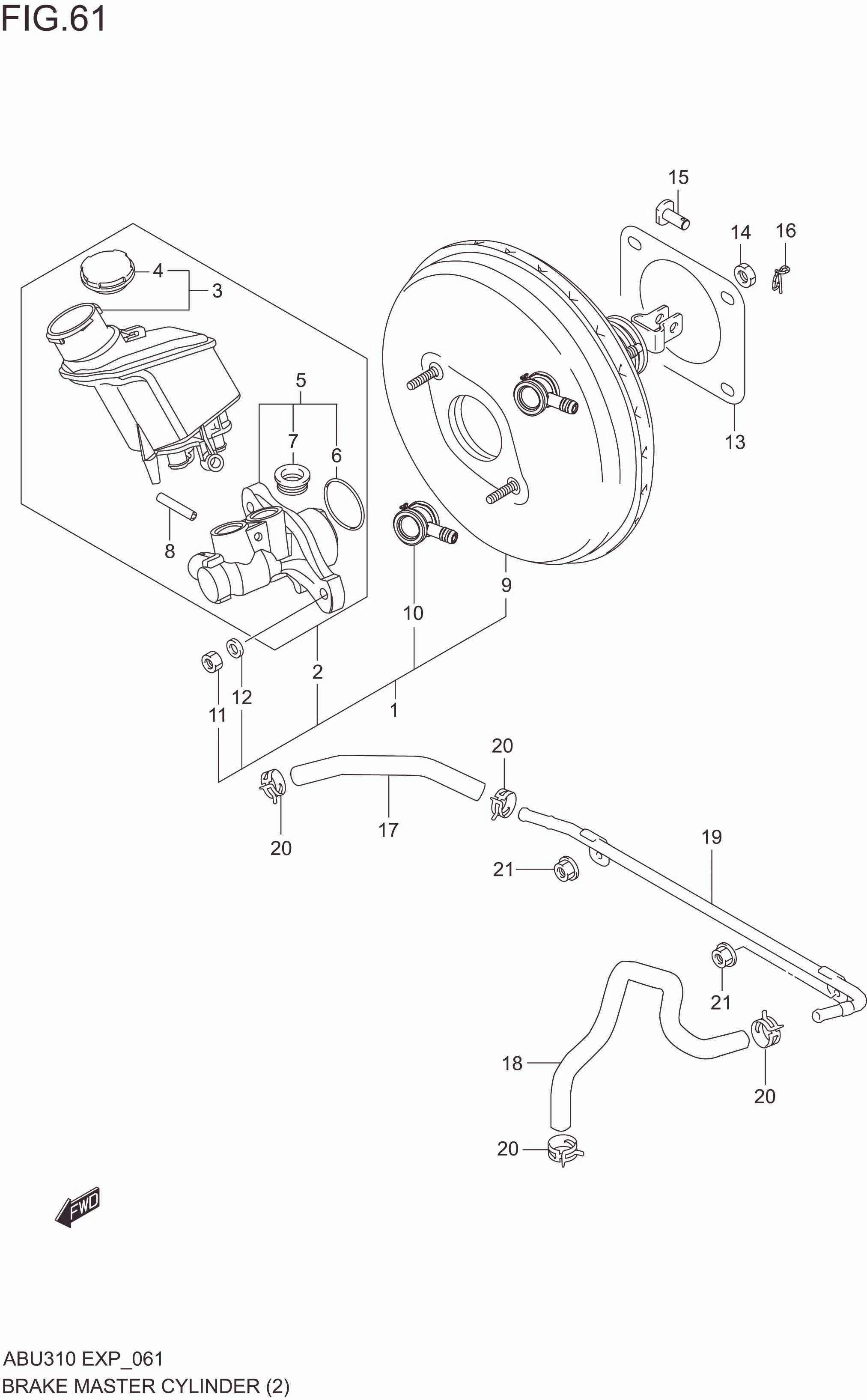BRAKE MASTER CYLINDER