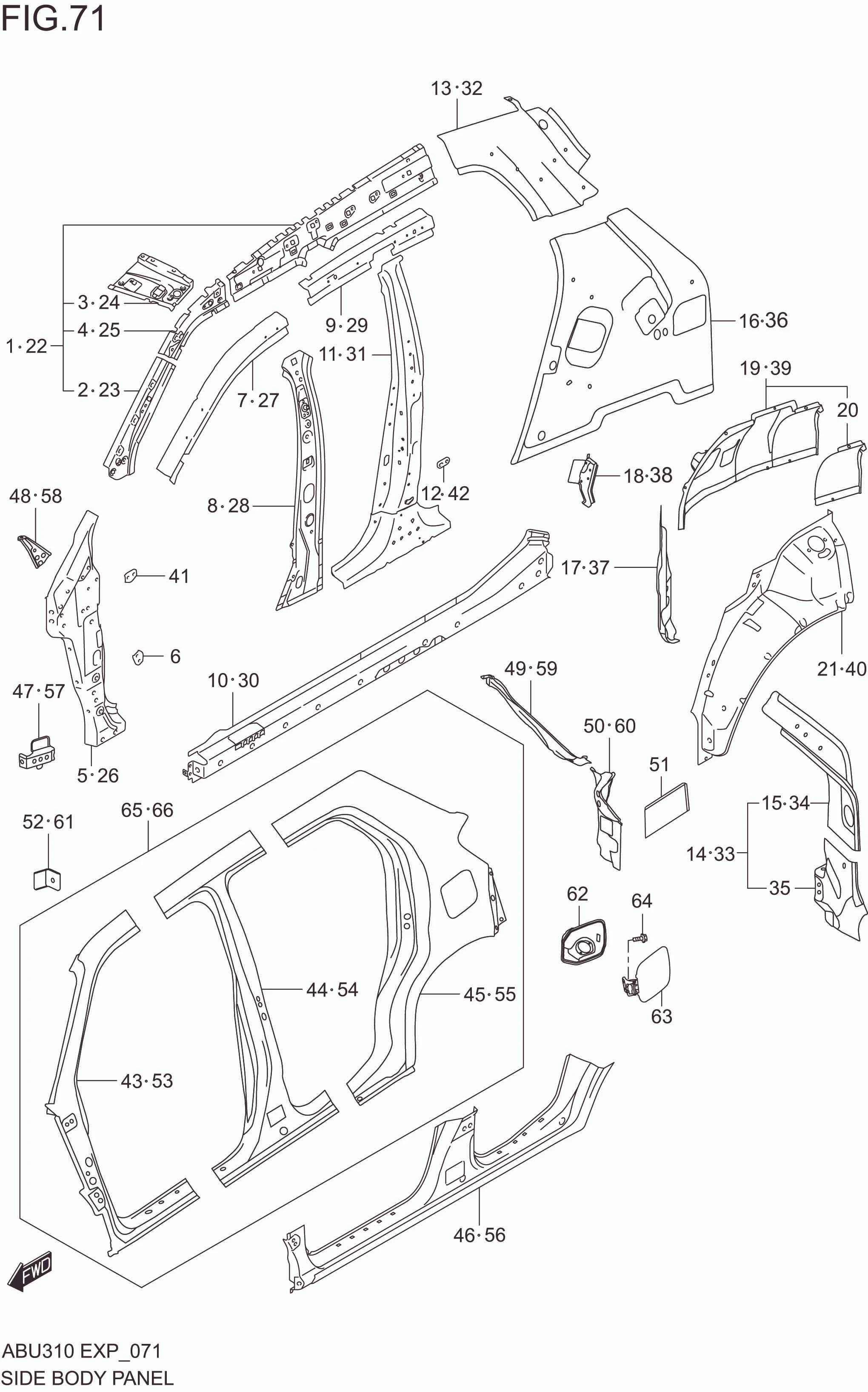 SIDE BODY PANEL