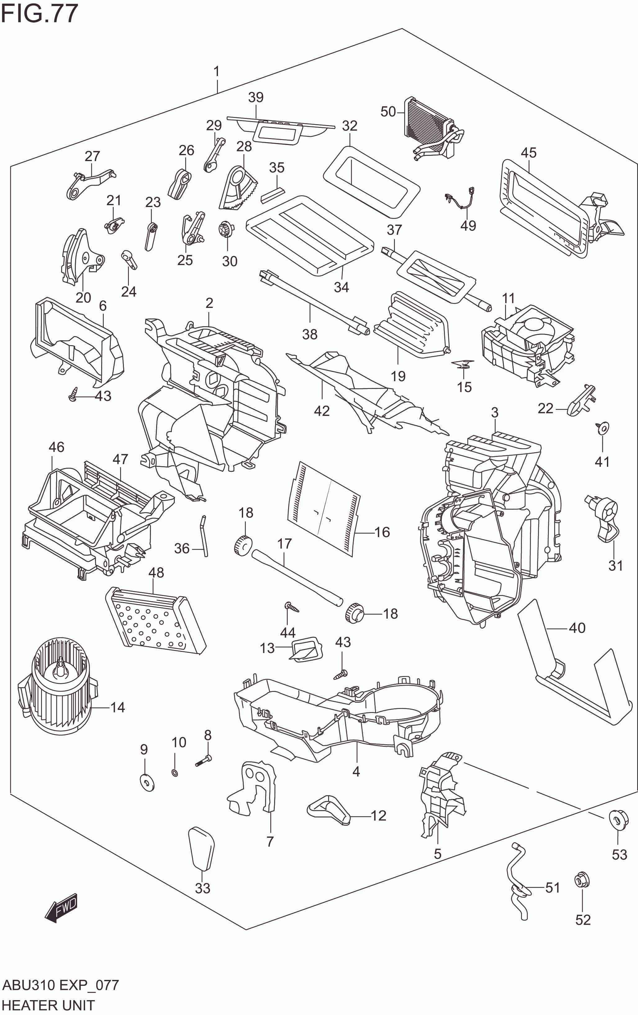 HEATER UNIT