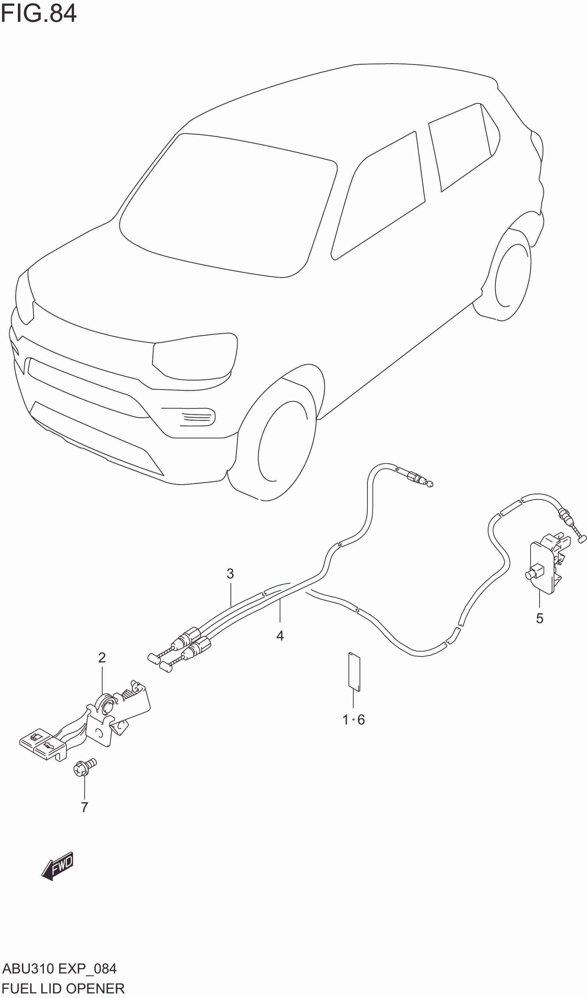 FUEL LID OPENER