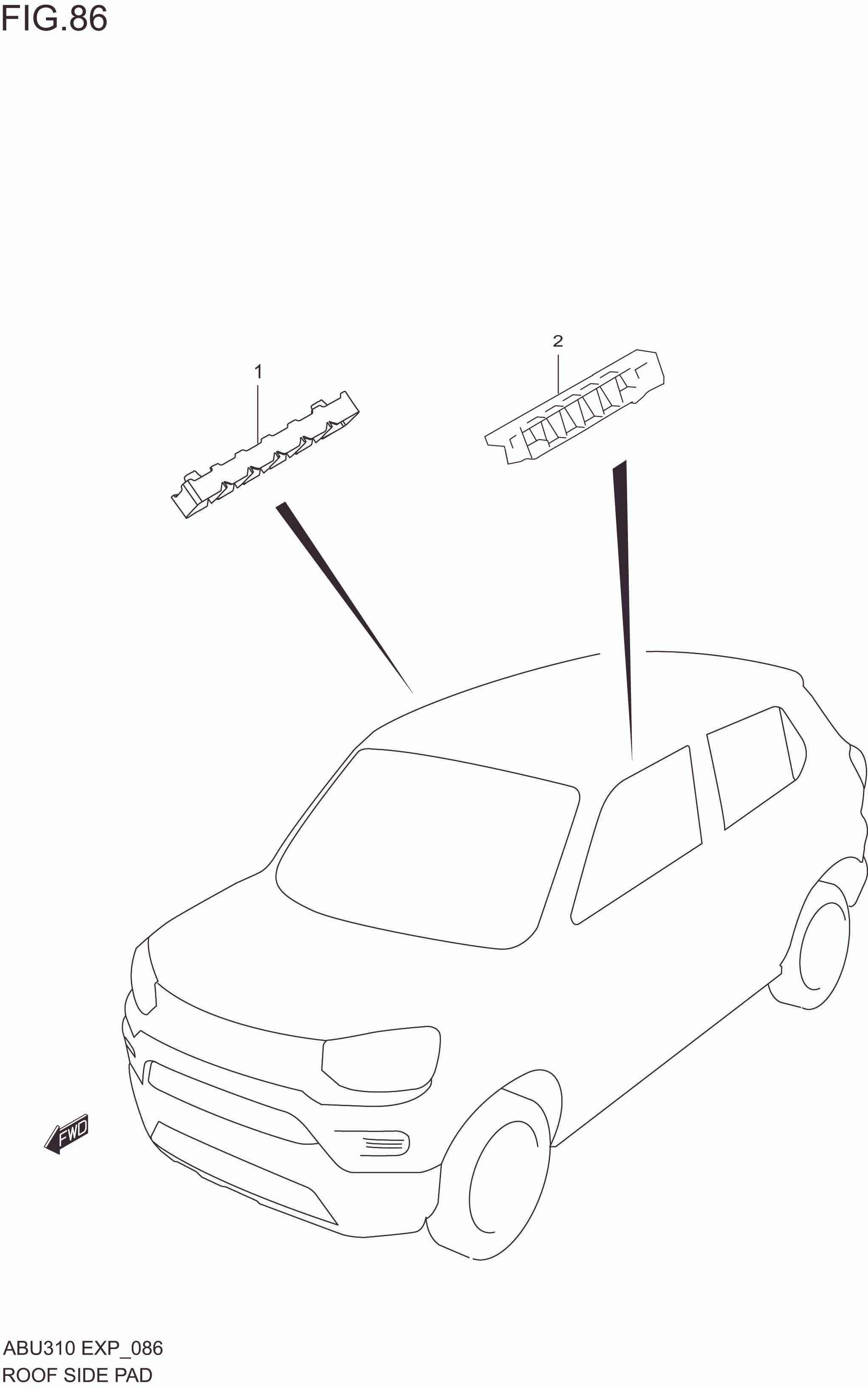 ROOF SIDE PAD