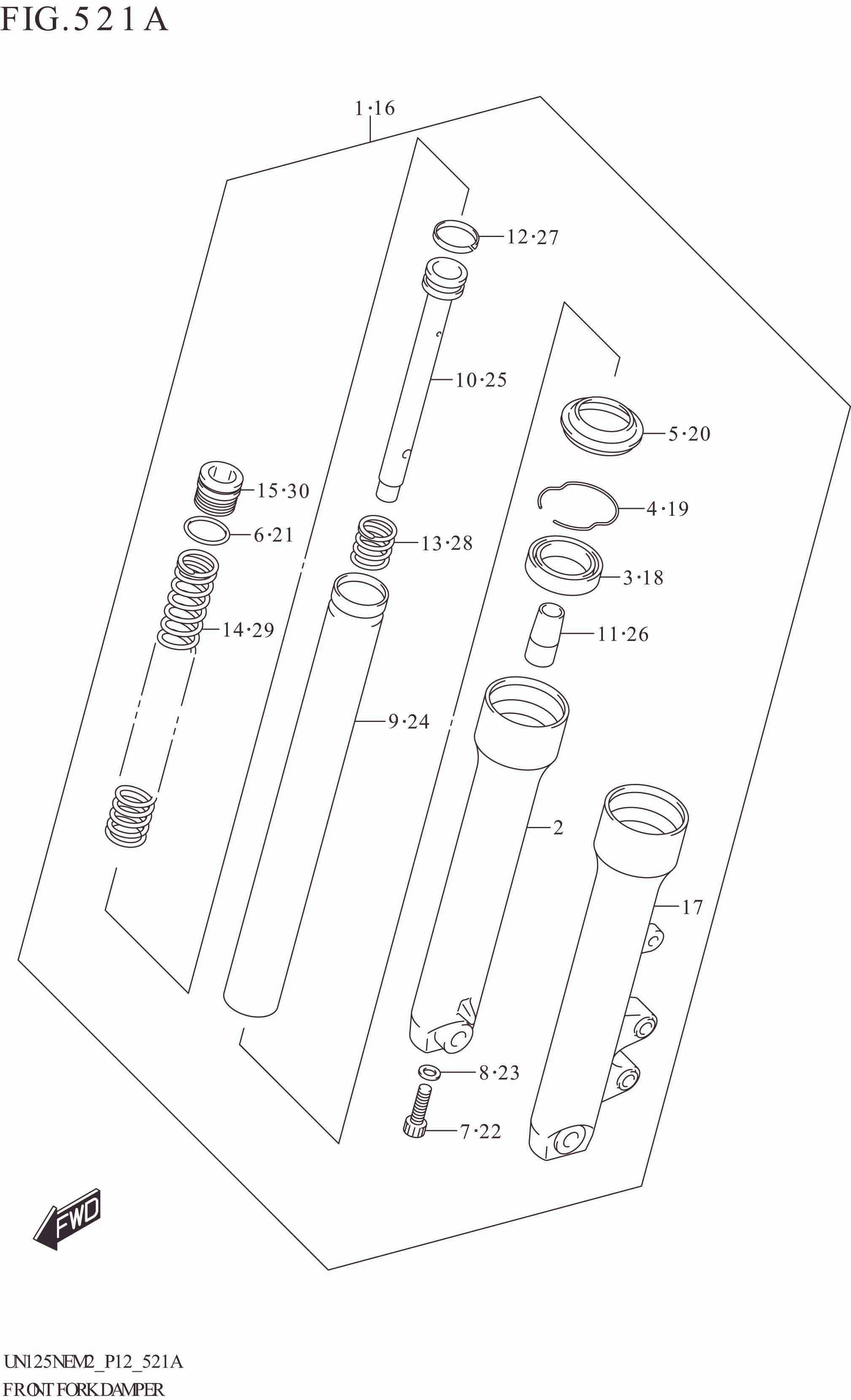 FRONT FORK DAMPER