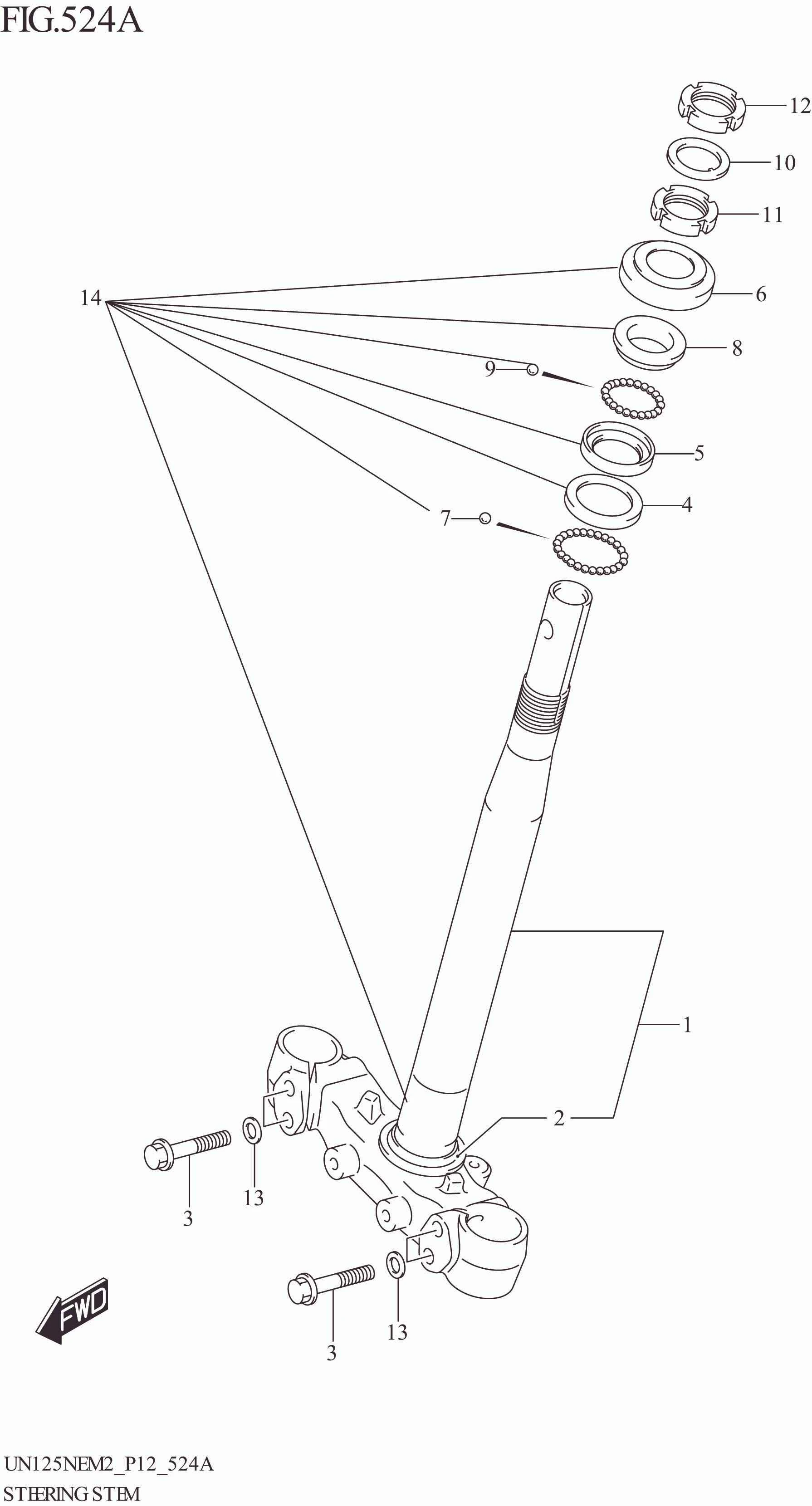 STEERING STEM