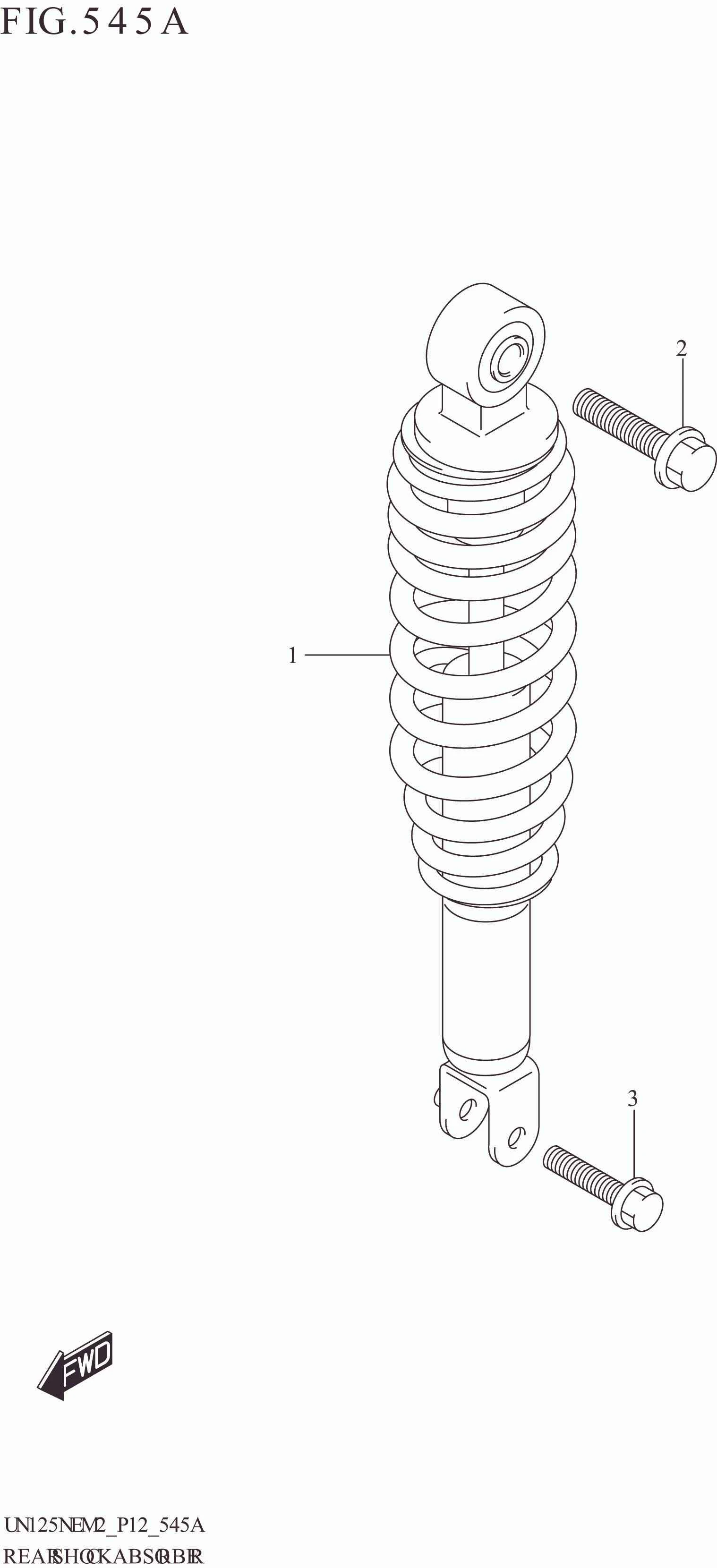 REAR SHOCK ABSORBER
