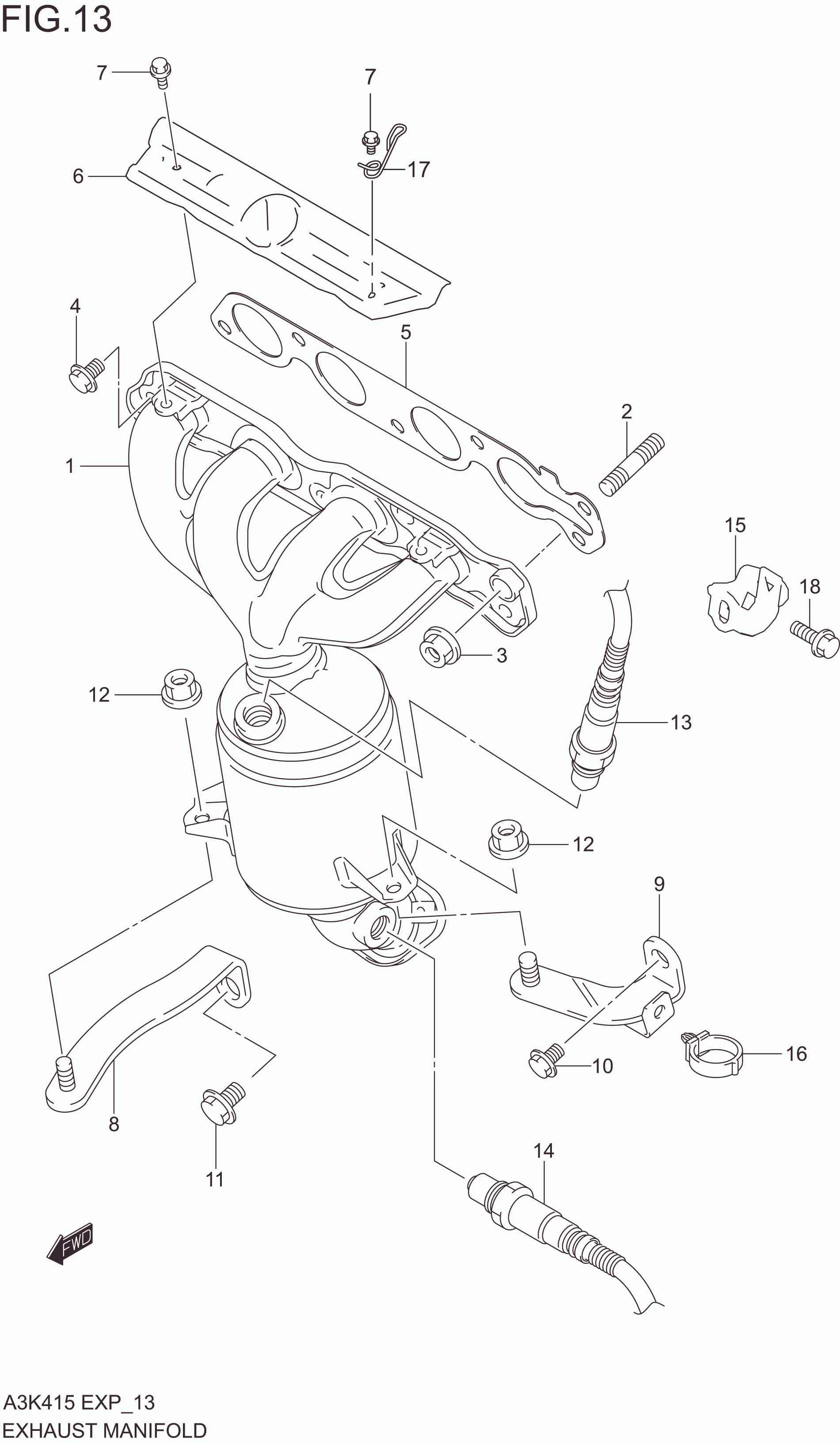 EXHAUST MANIFOLD