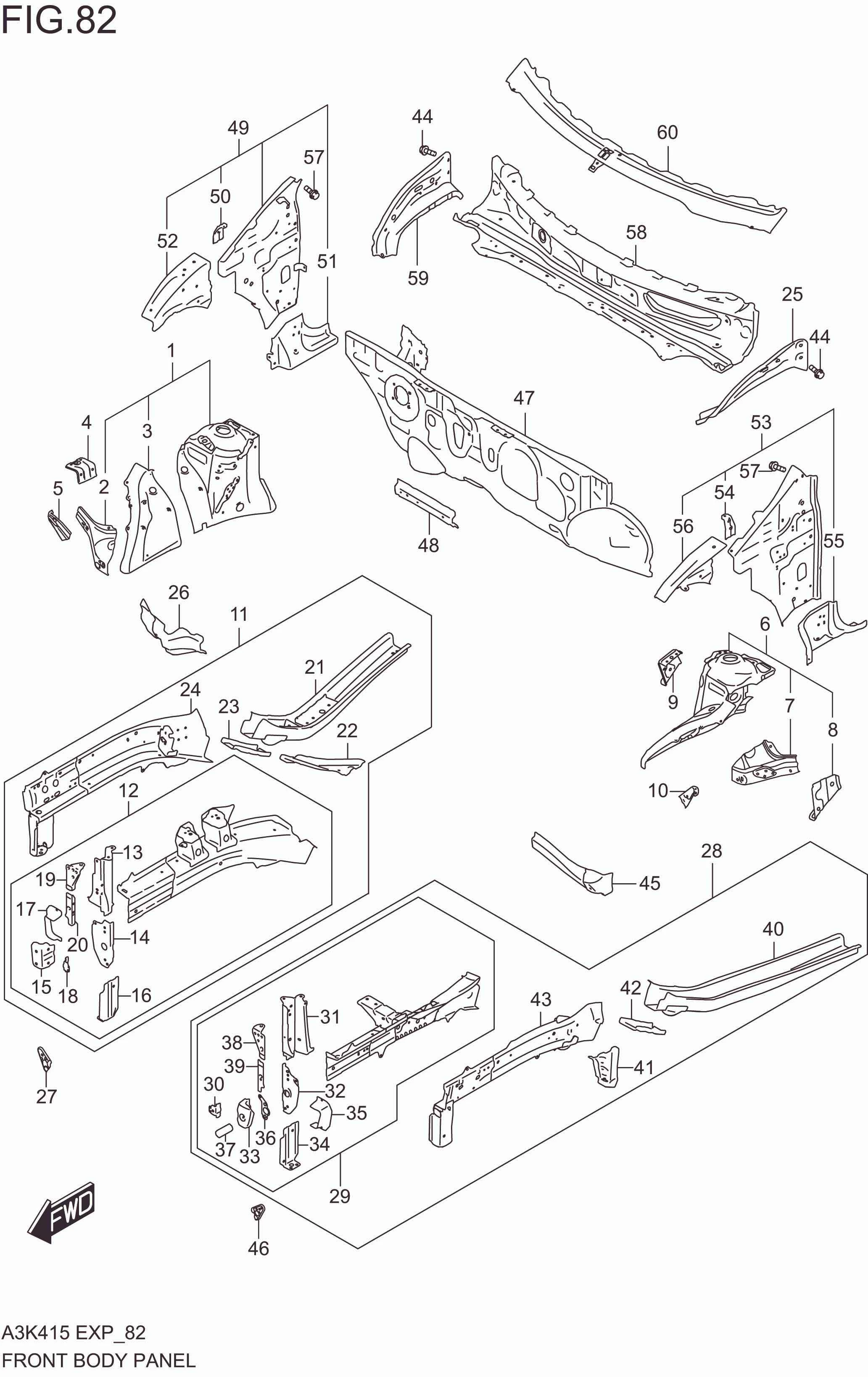 FRONT BODY PANEL
