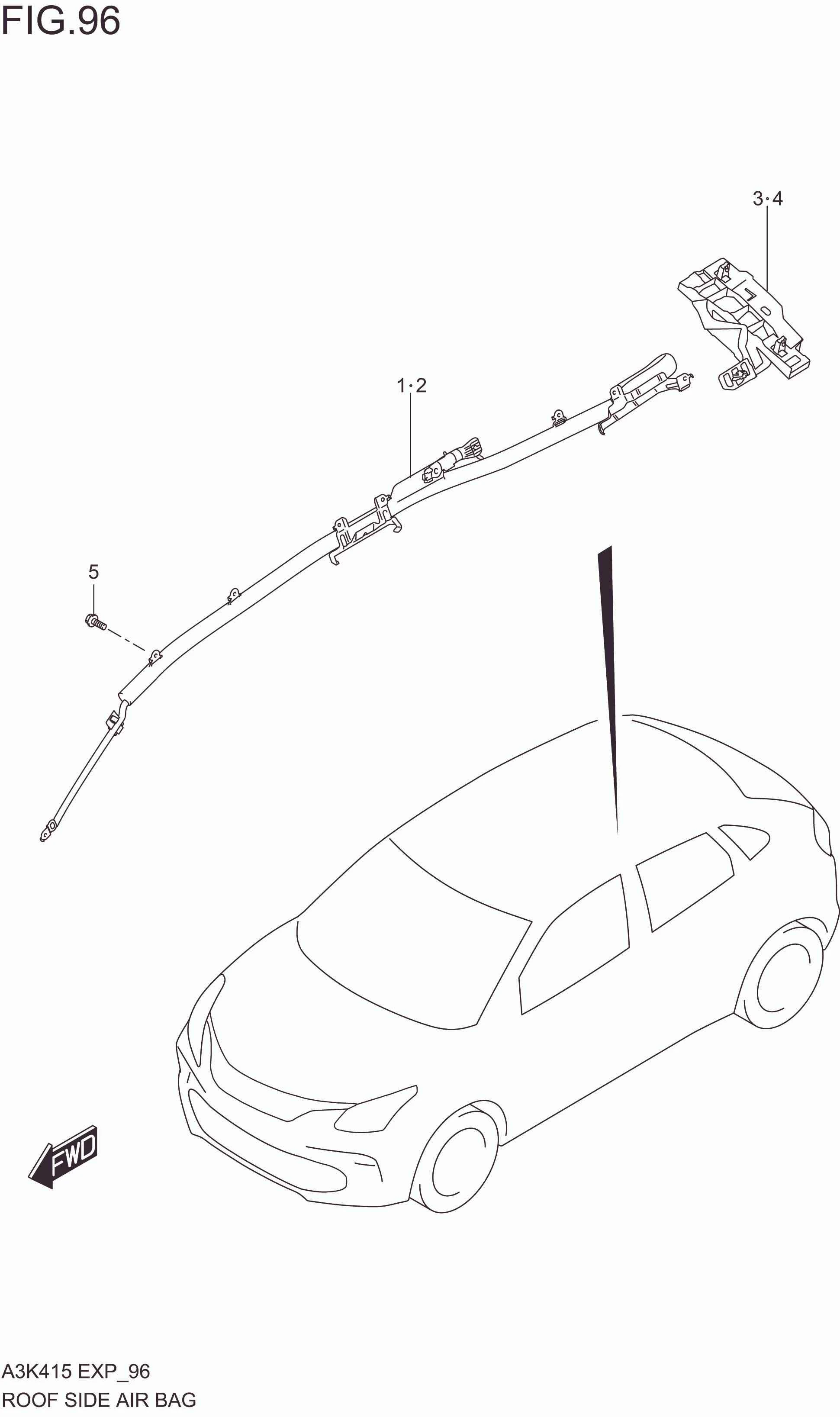ROOF SIDE AIR BAG