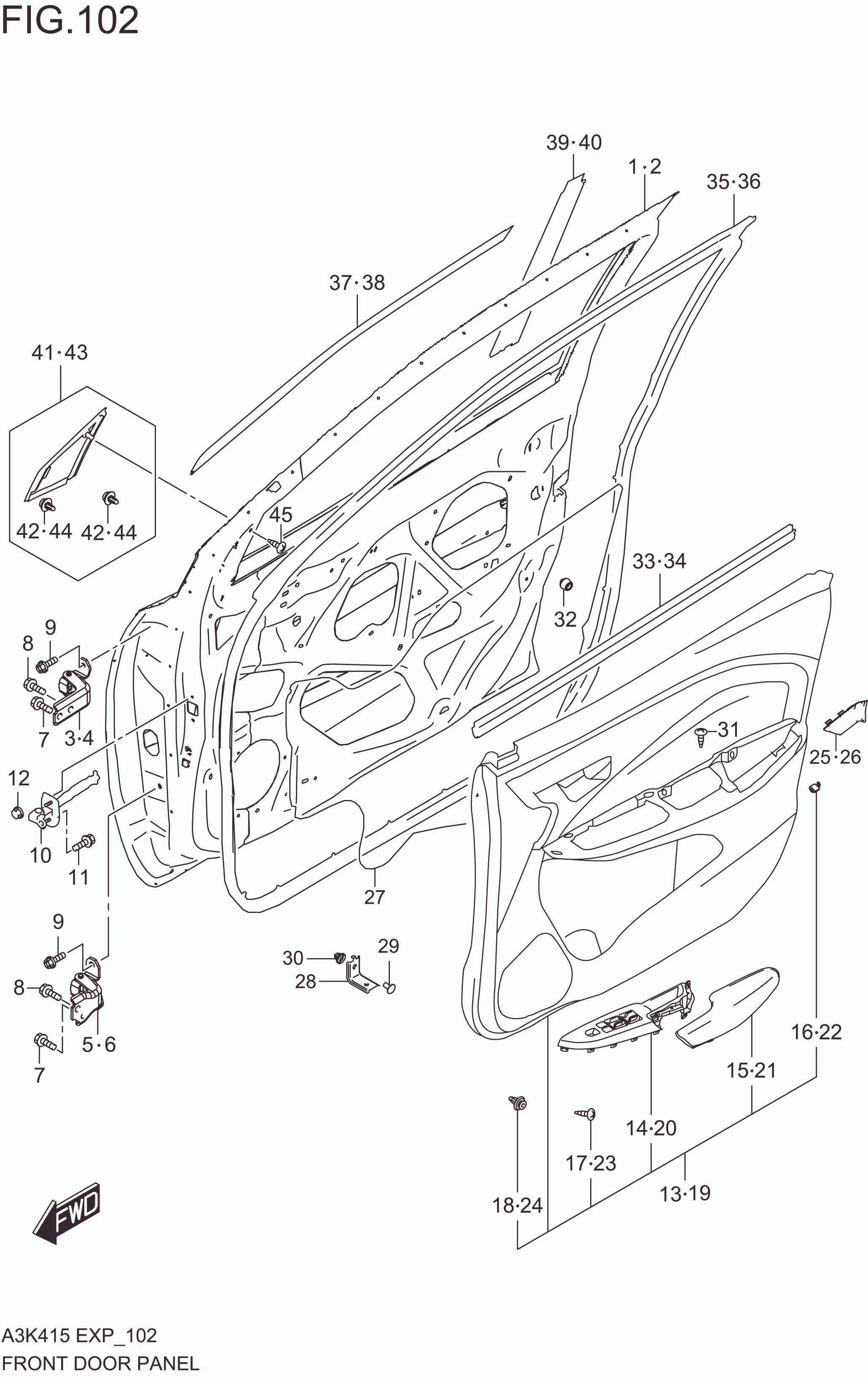 FRONT DOOR PANEL