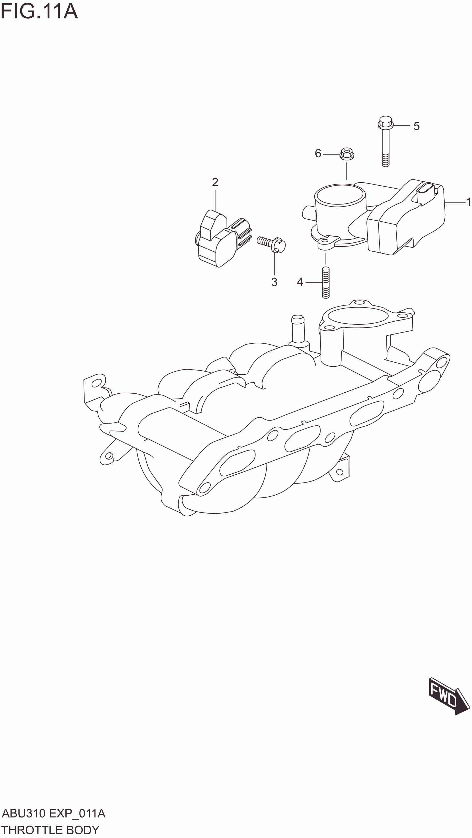 THROTTLE BODY(K10C)