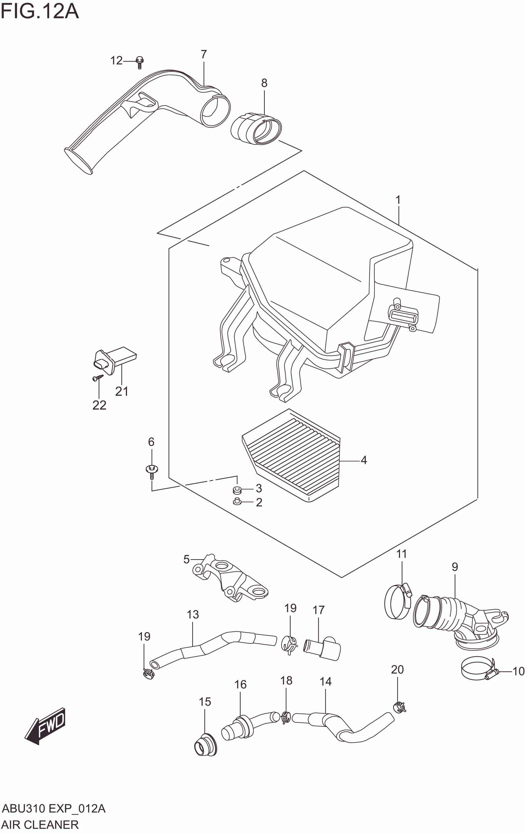 AIR CLEANER(K10C)