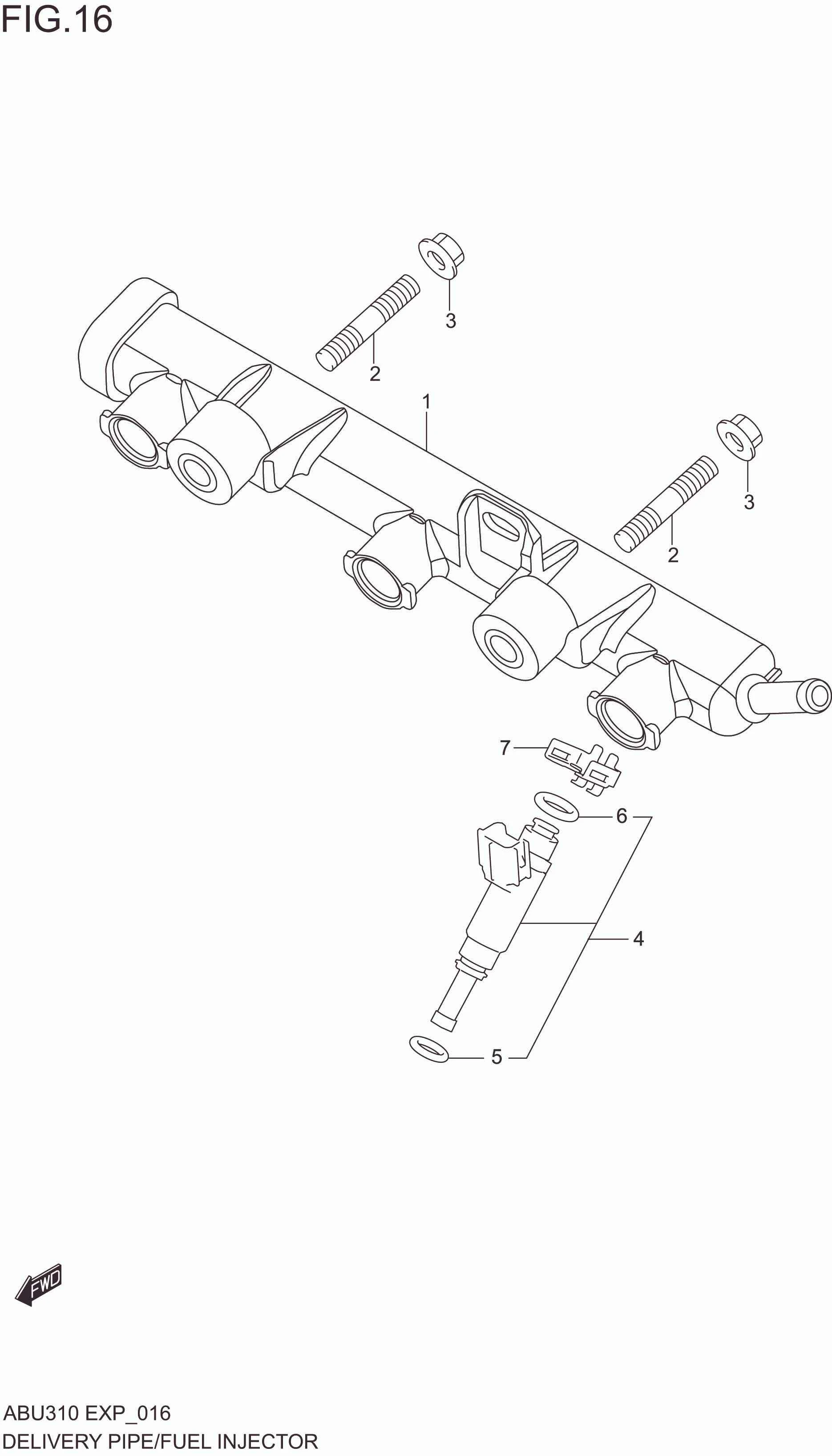 DELIVERY PIPE(K10B)
