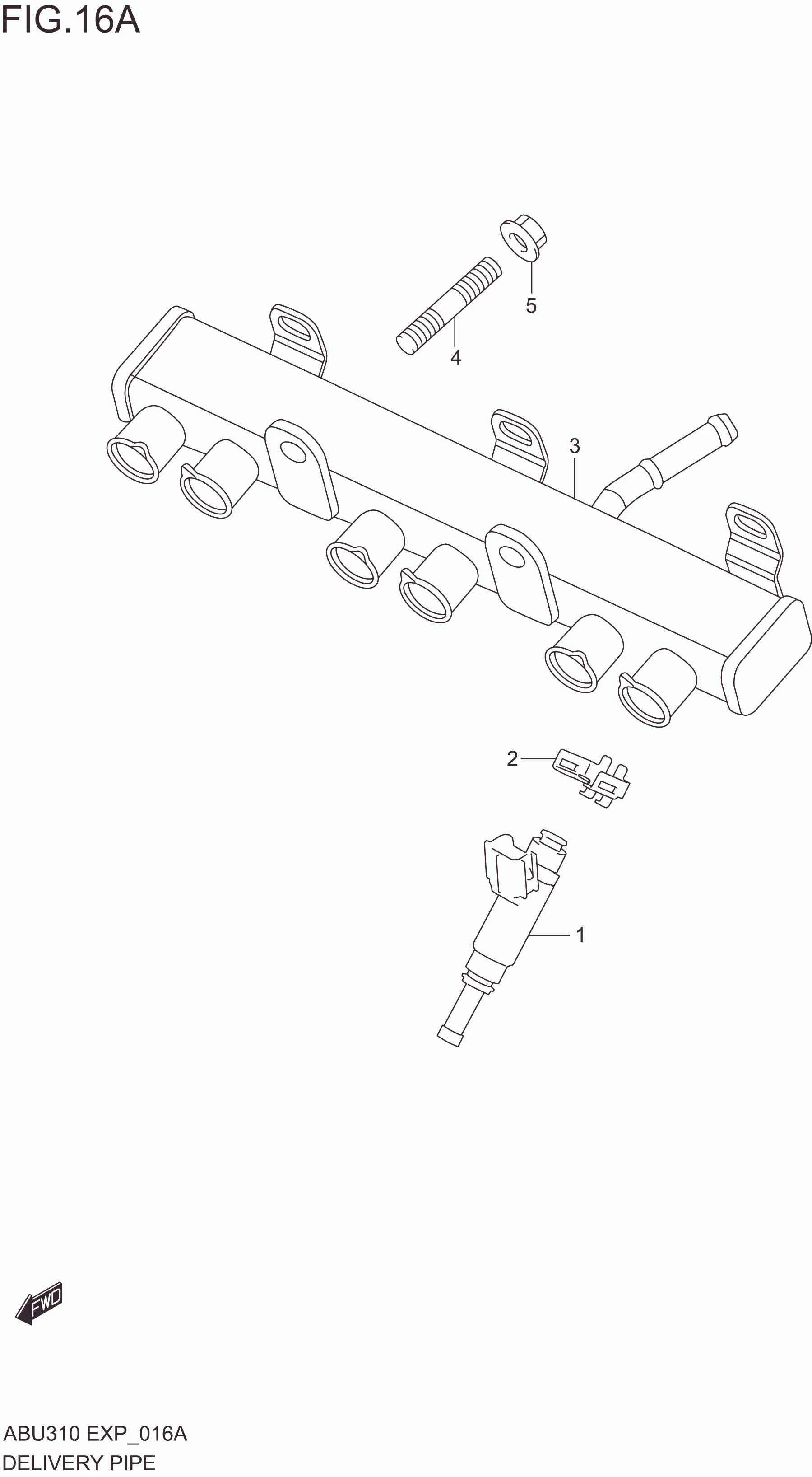 DELIVERY PIPE(K10C)