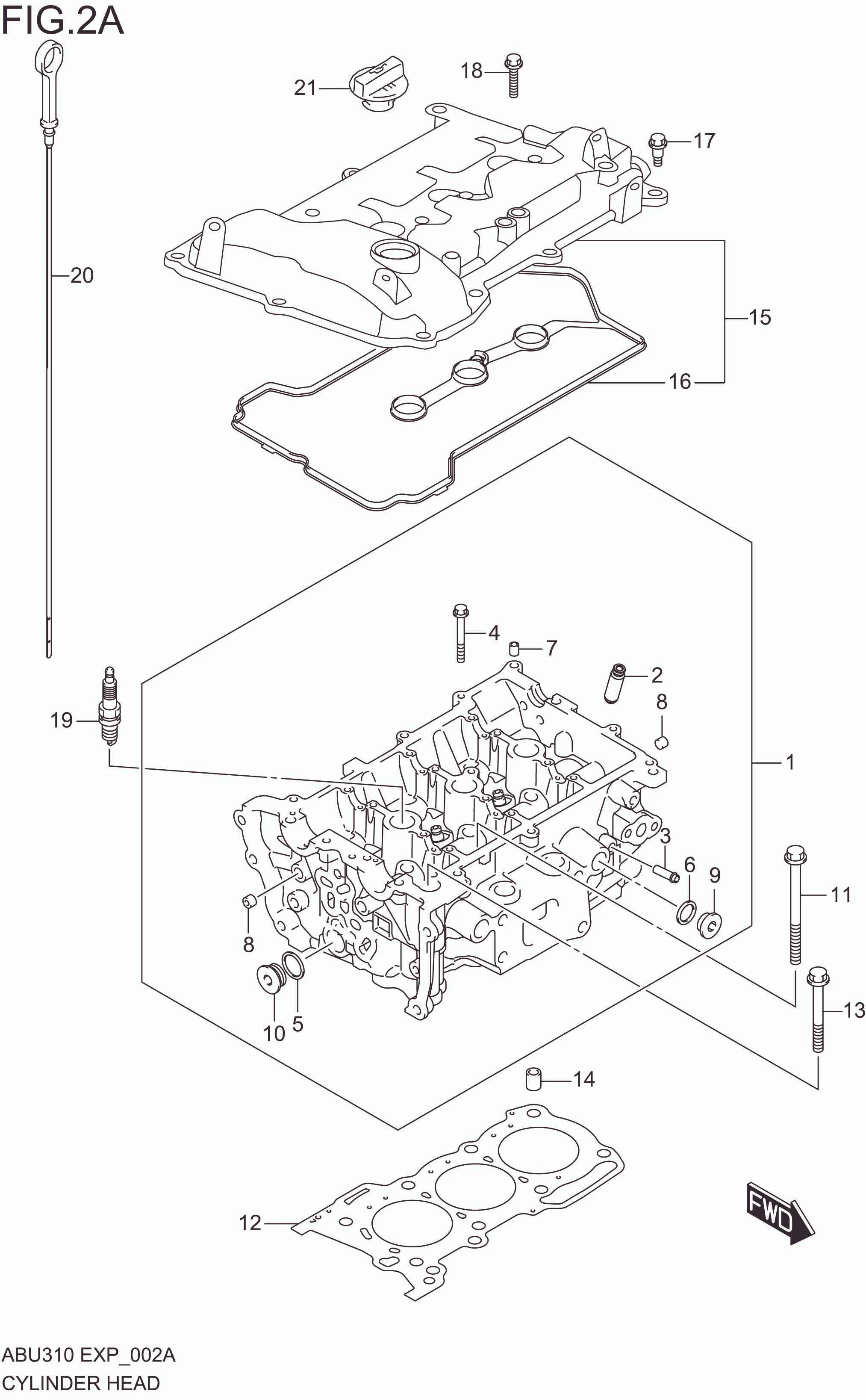 CYLINDER HEAD (K10C)