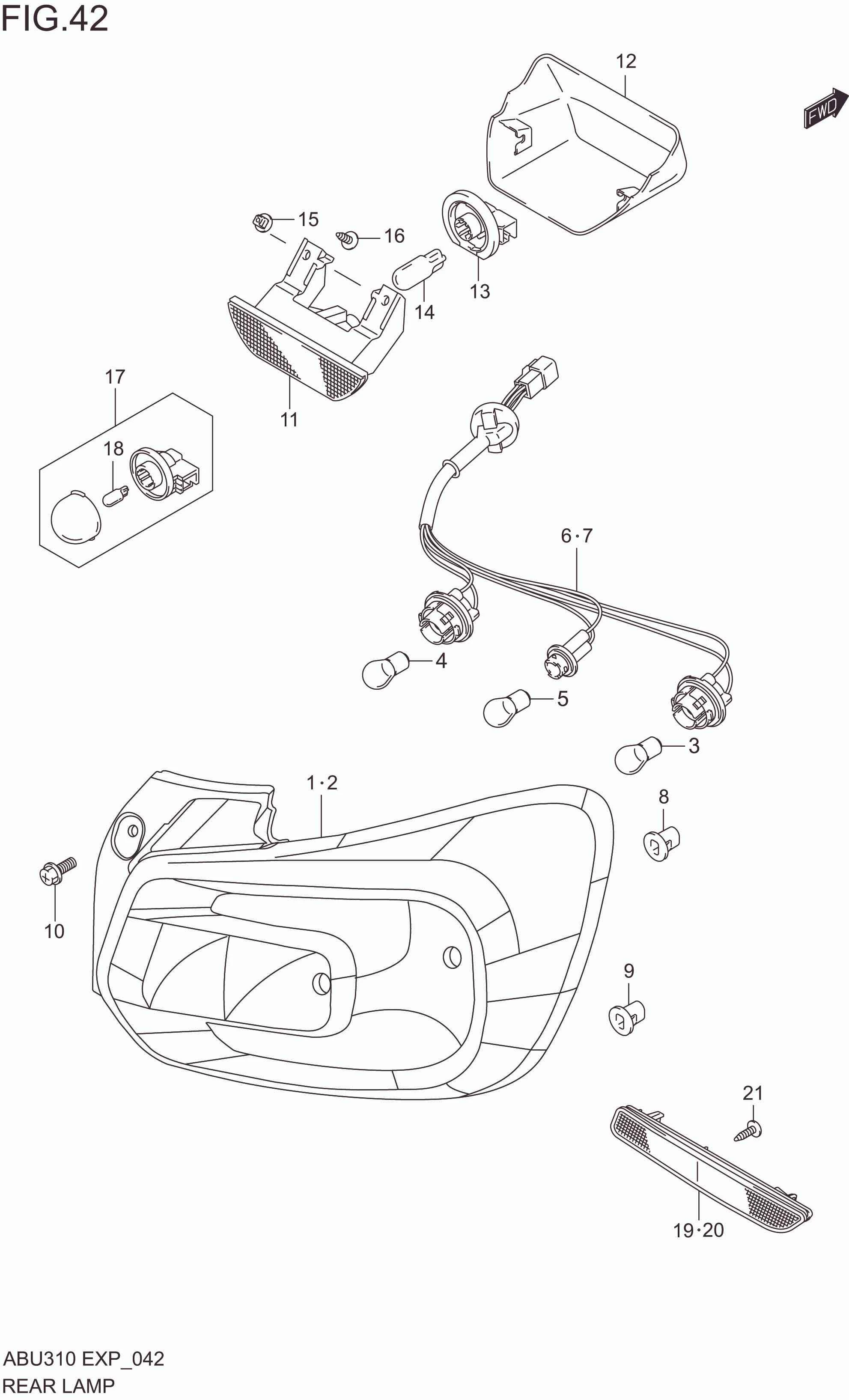 REAR LAMP