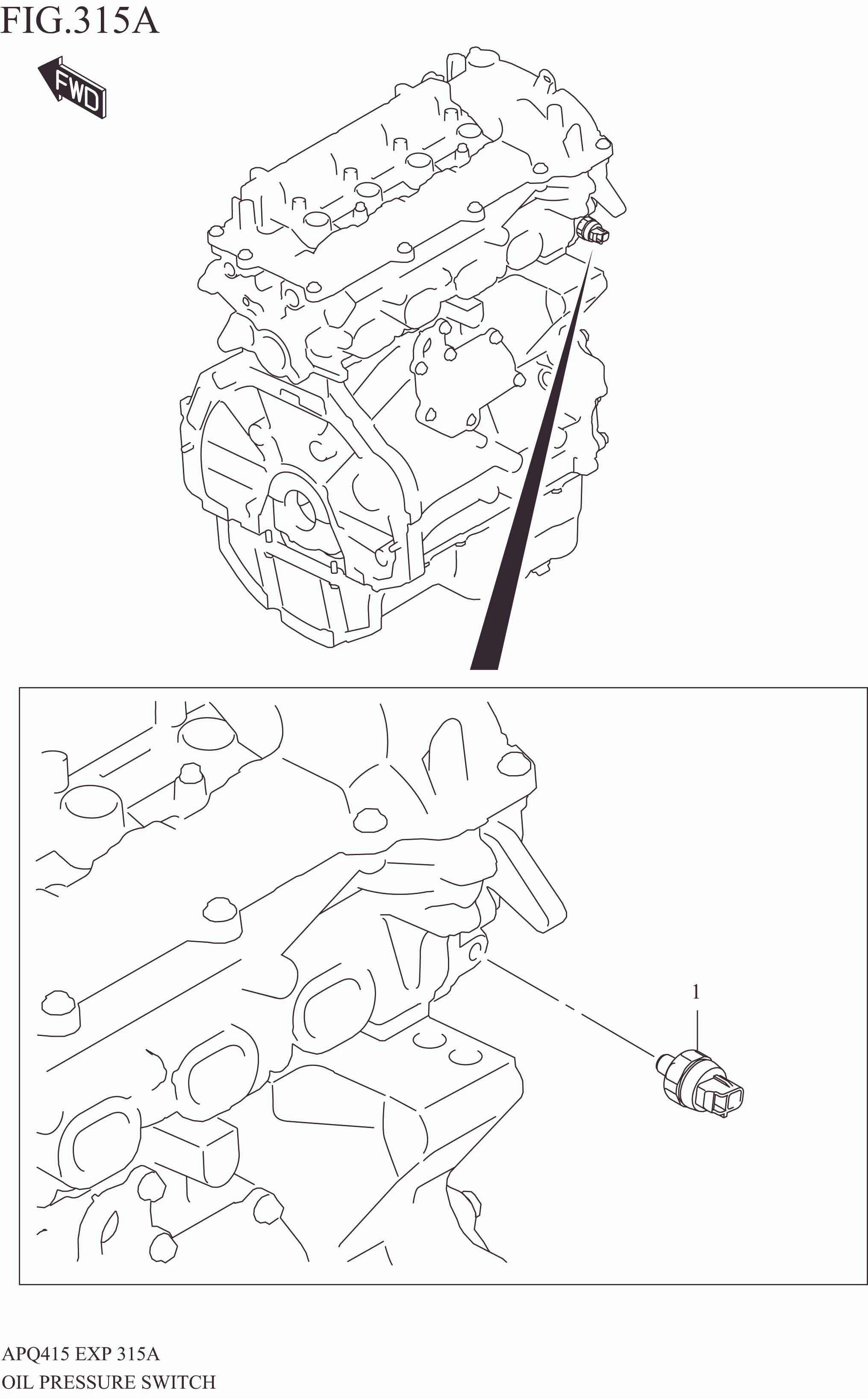 OIL PRESSURE SWITCH 