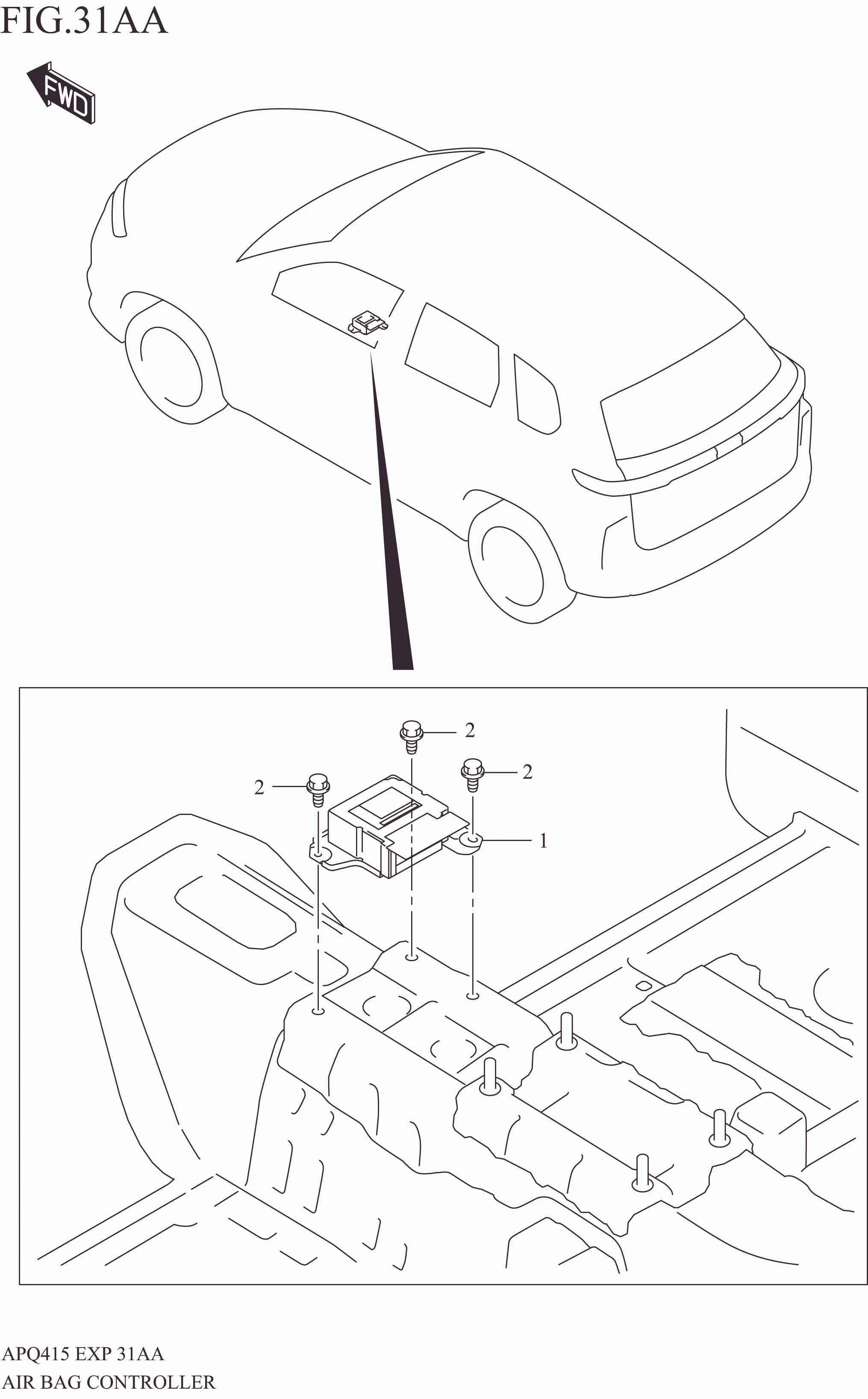 AIR BAG CONTROLLER