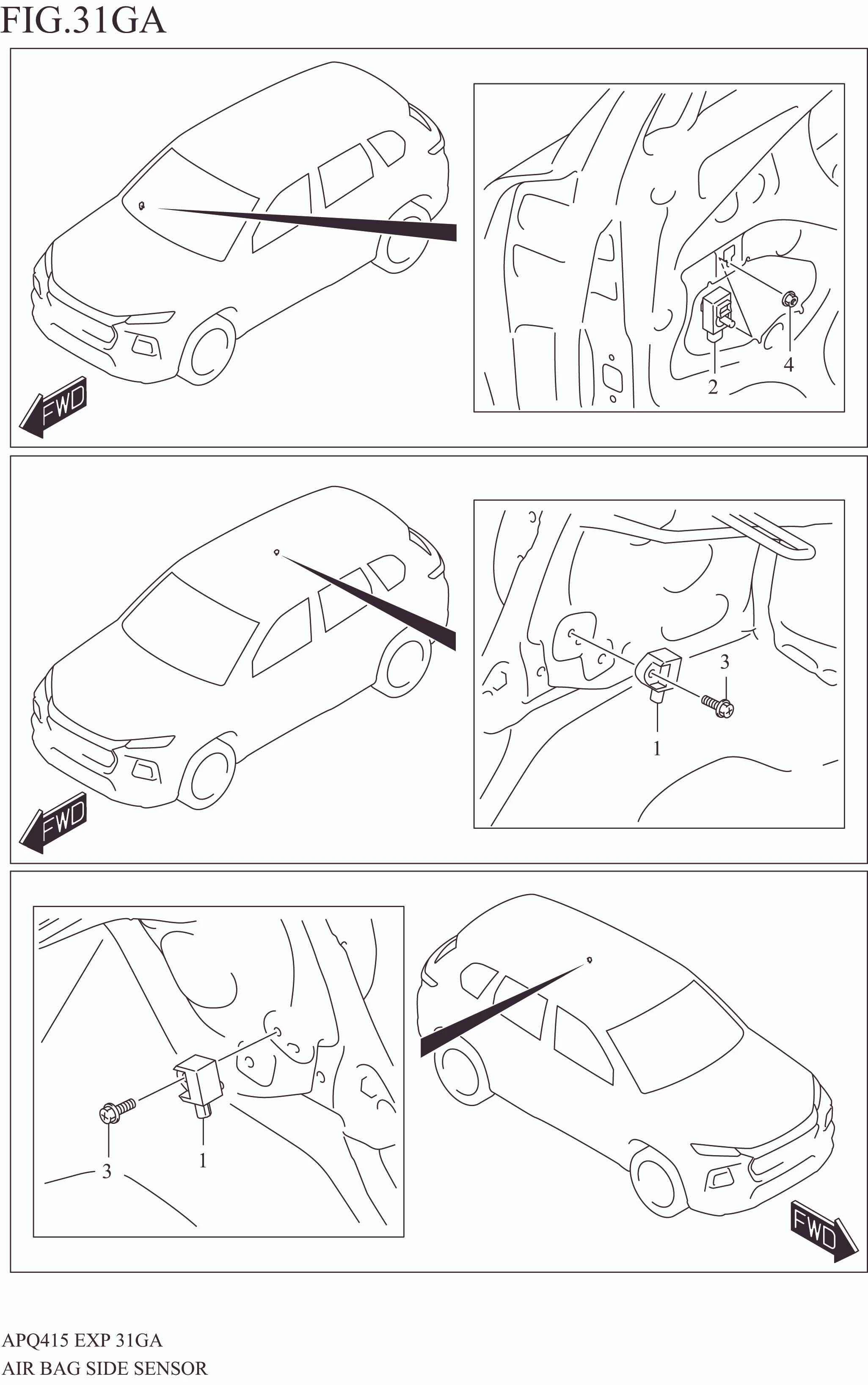 AIR BAG SIDE SENSOR