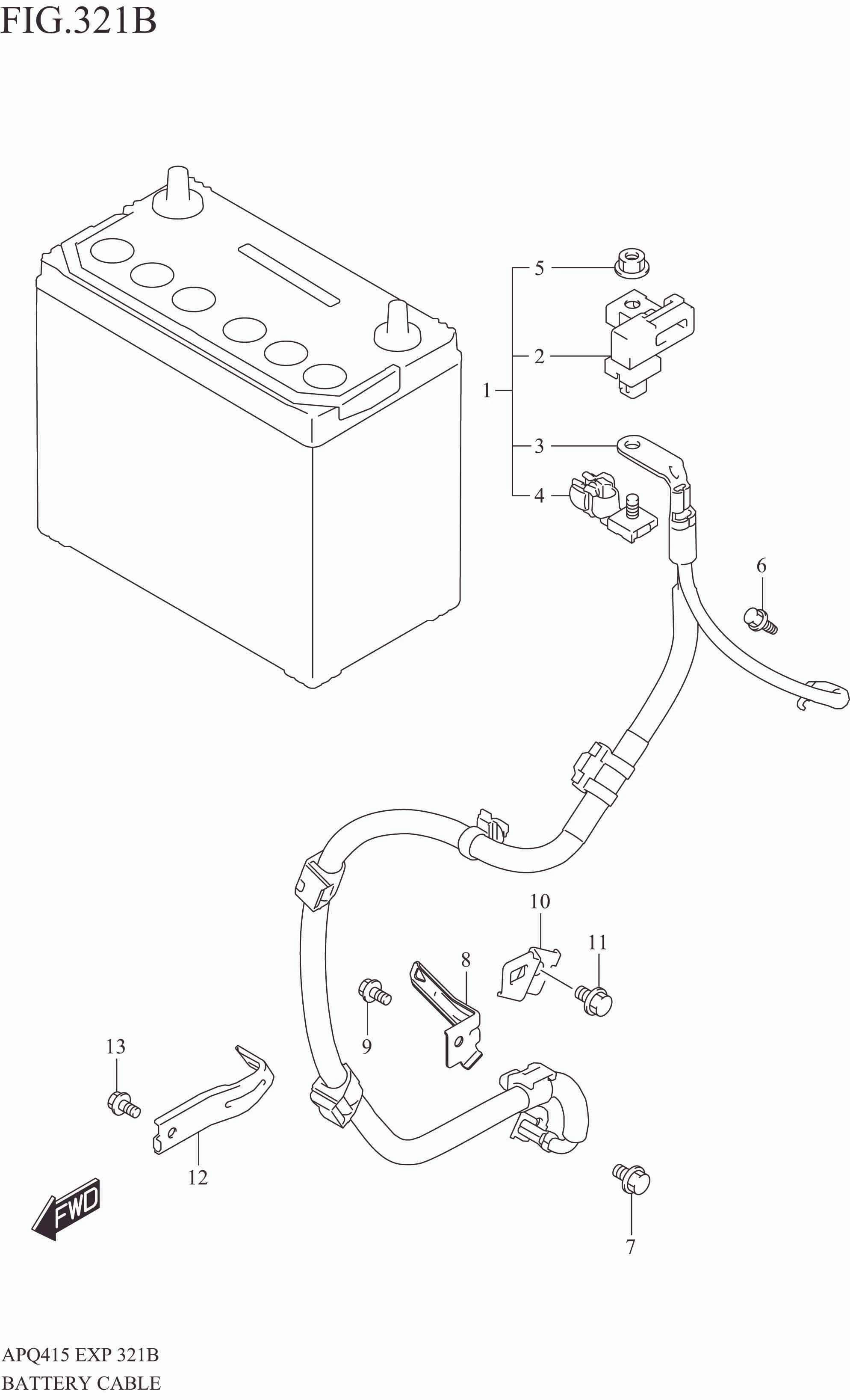 BATTERY CABLE 