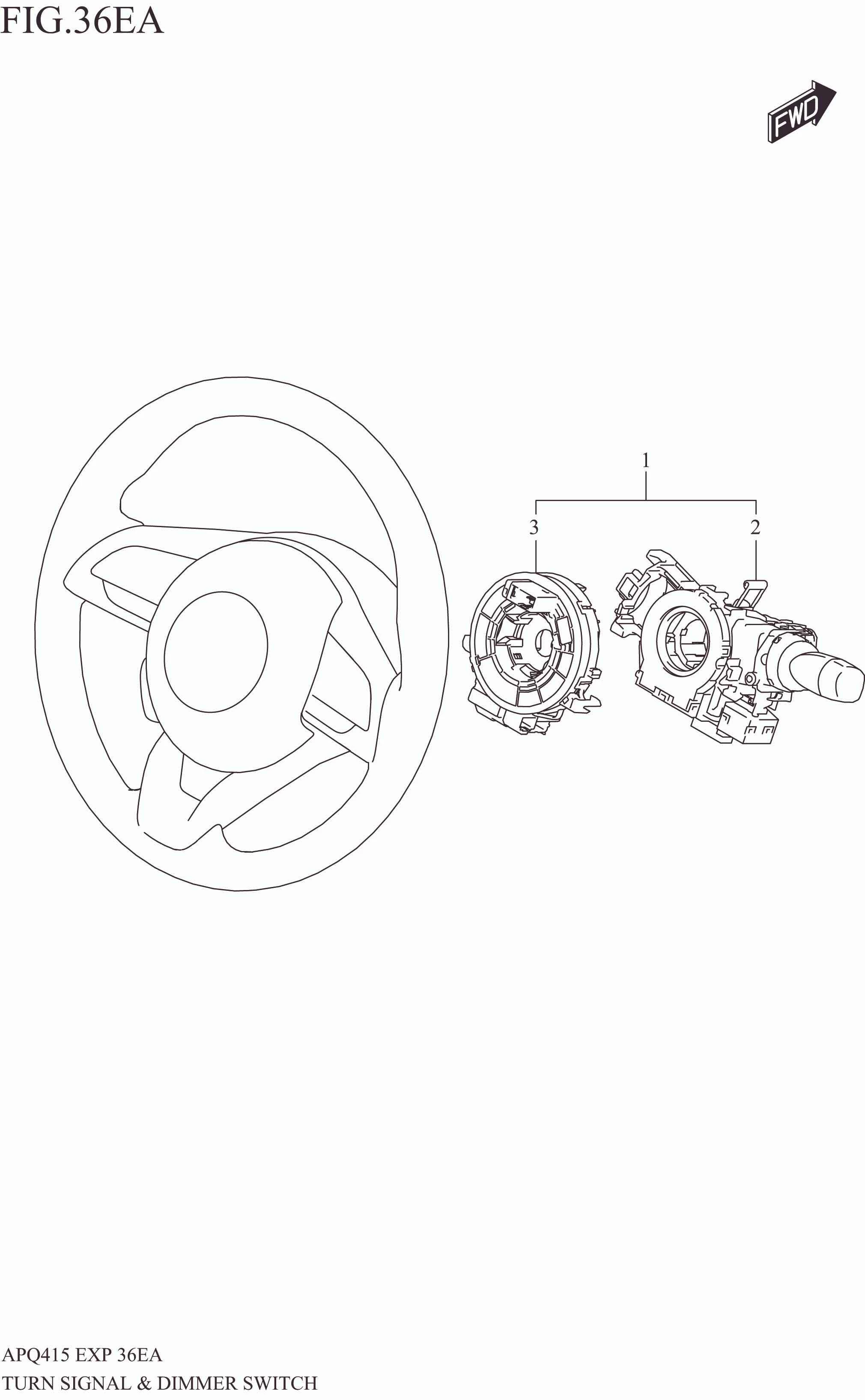 TURN SIGNAL & DIMMER SWITCH 