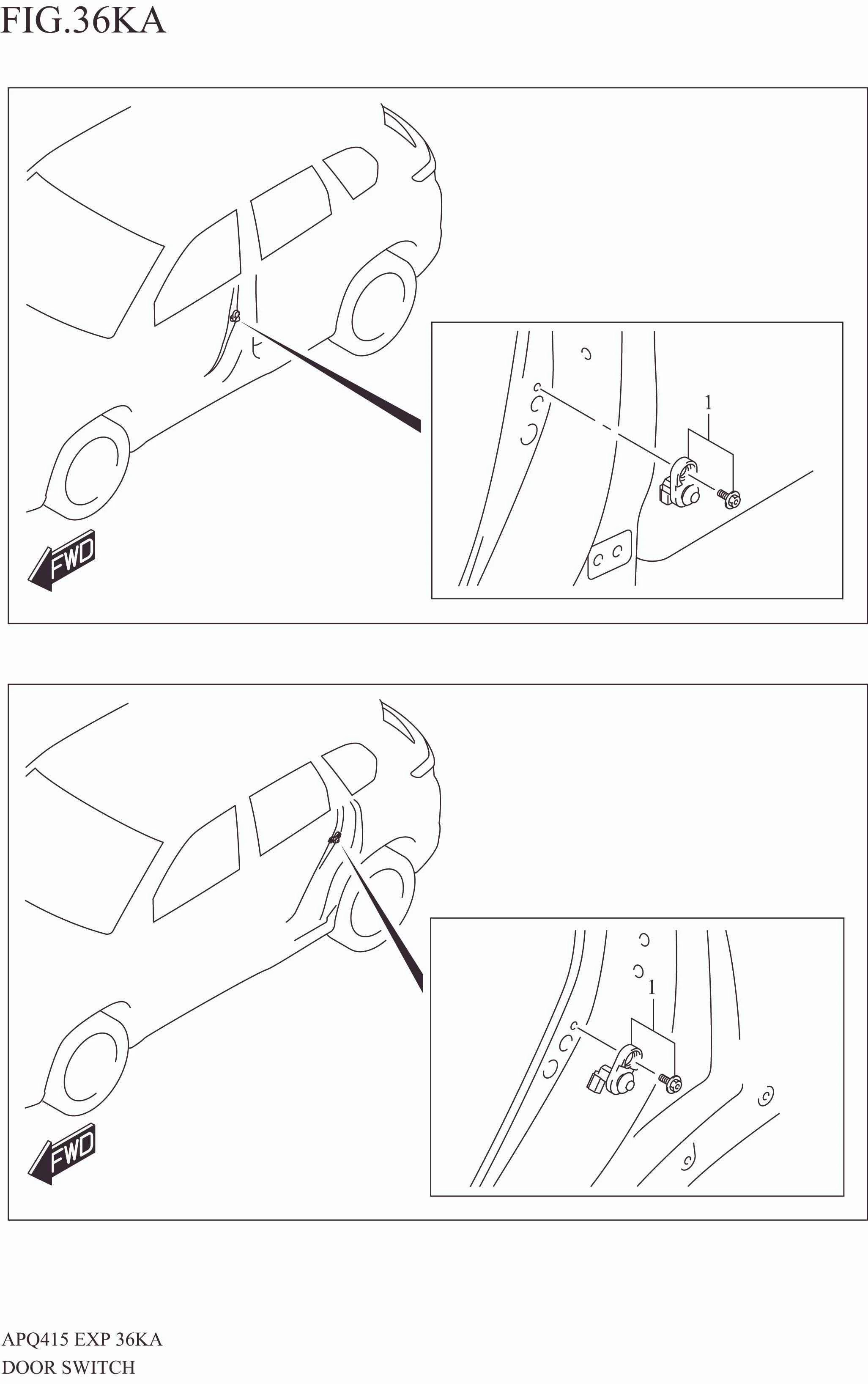 DOOR SWITCH (GL)