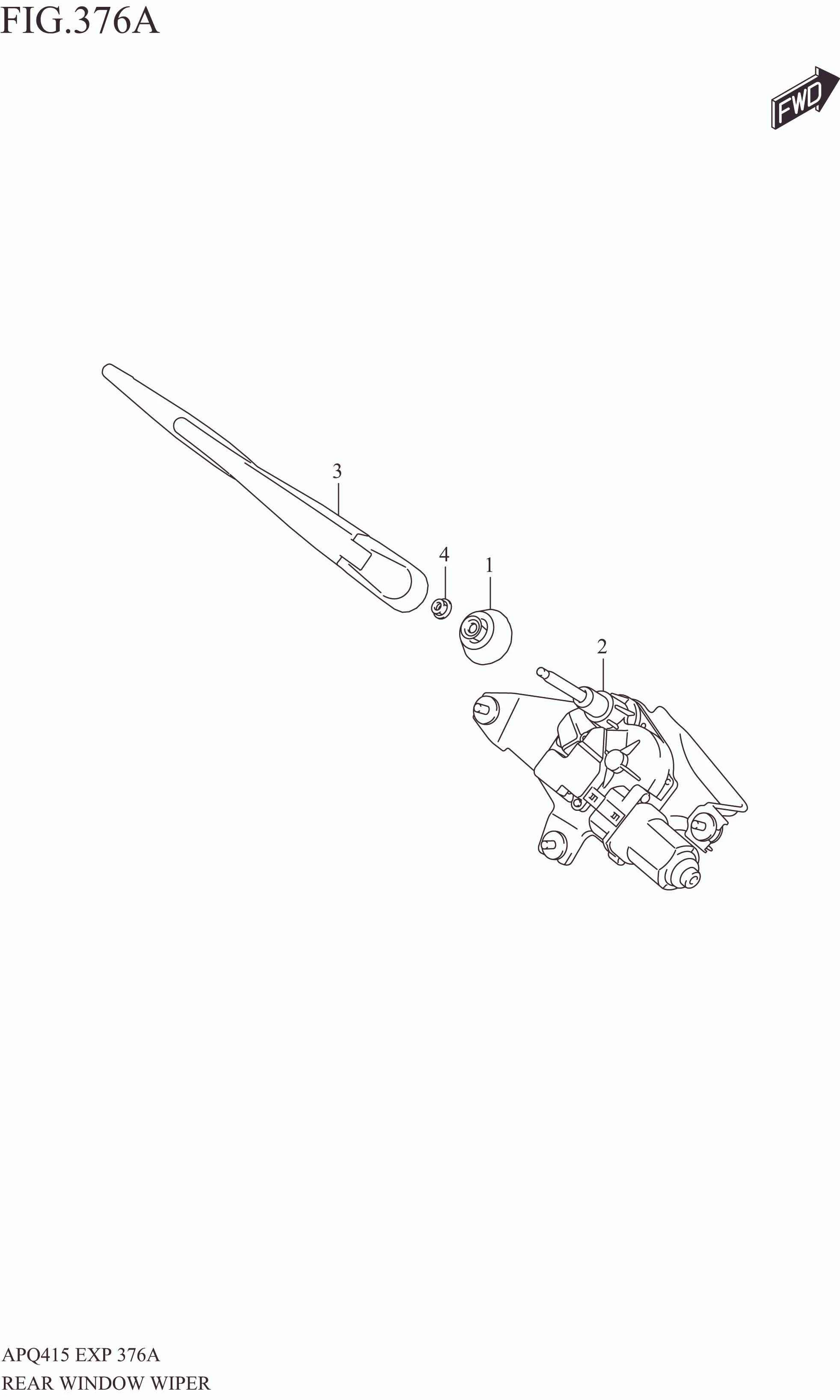 REAR WINDOW WIPER
