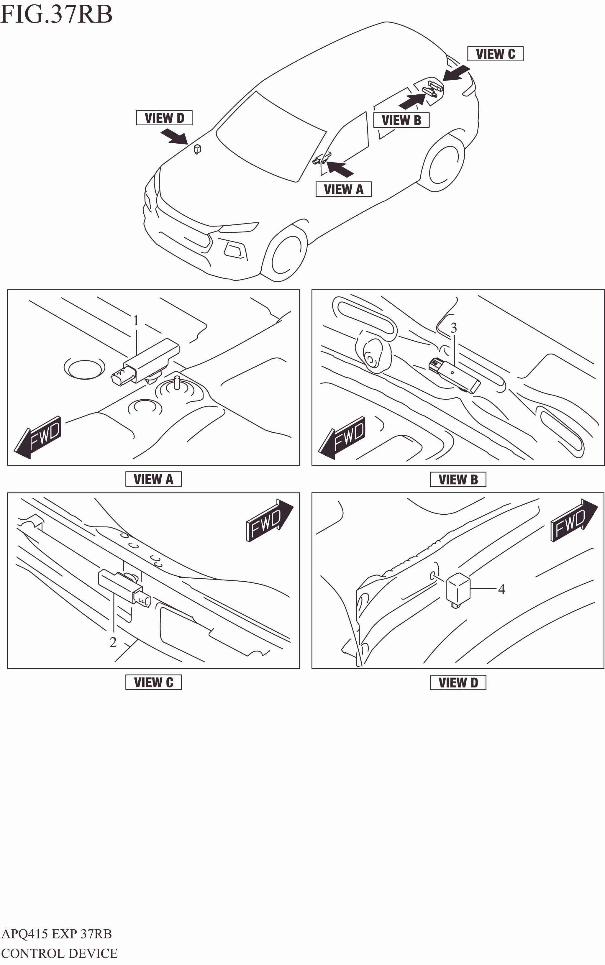 CONTROL DEVICE (N/TPMS:RHD)
