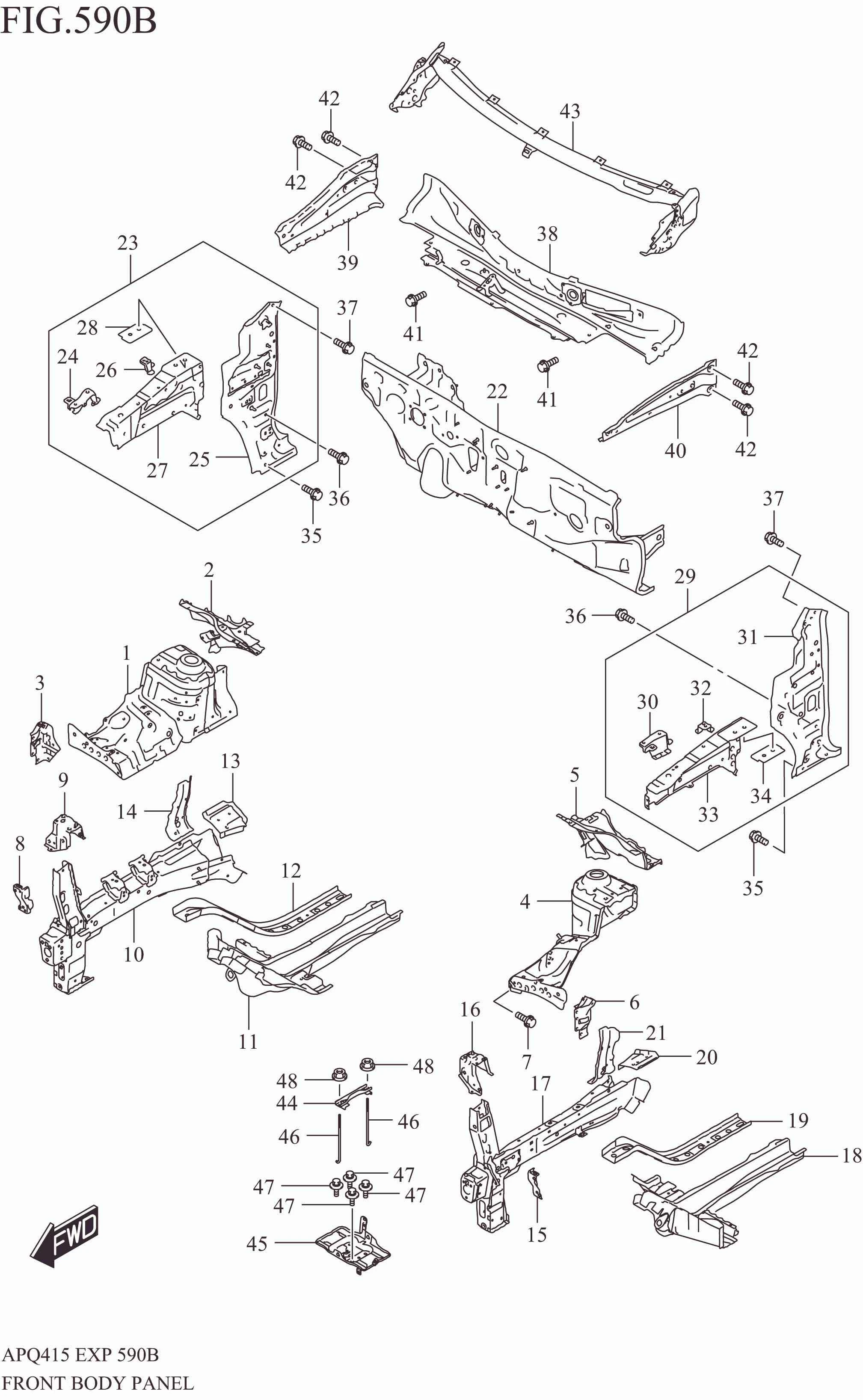 FRONT BODY PANEL