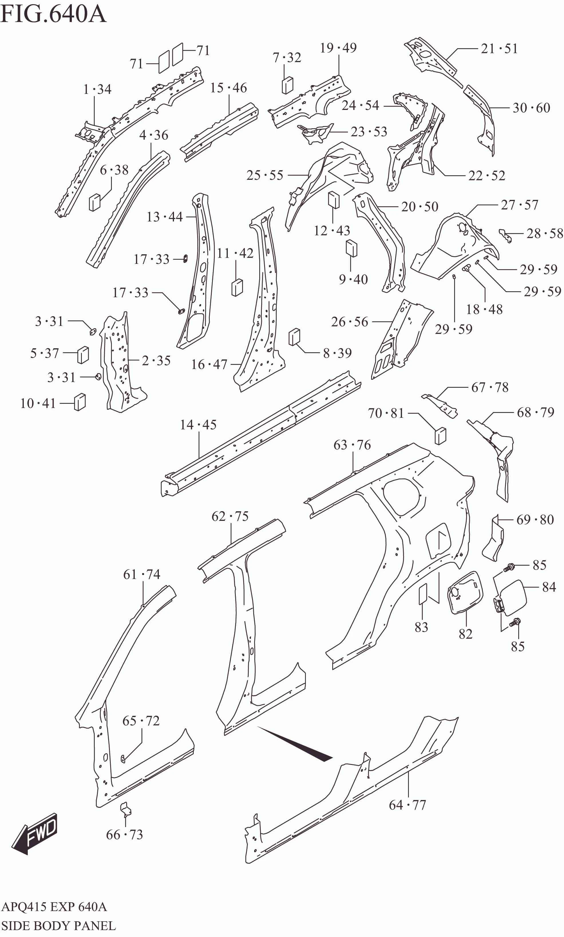 SIDE BODY PANEL
