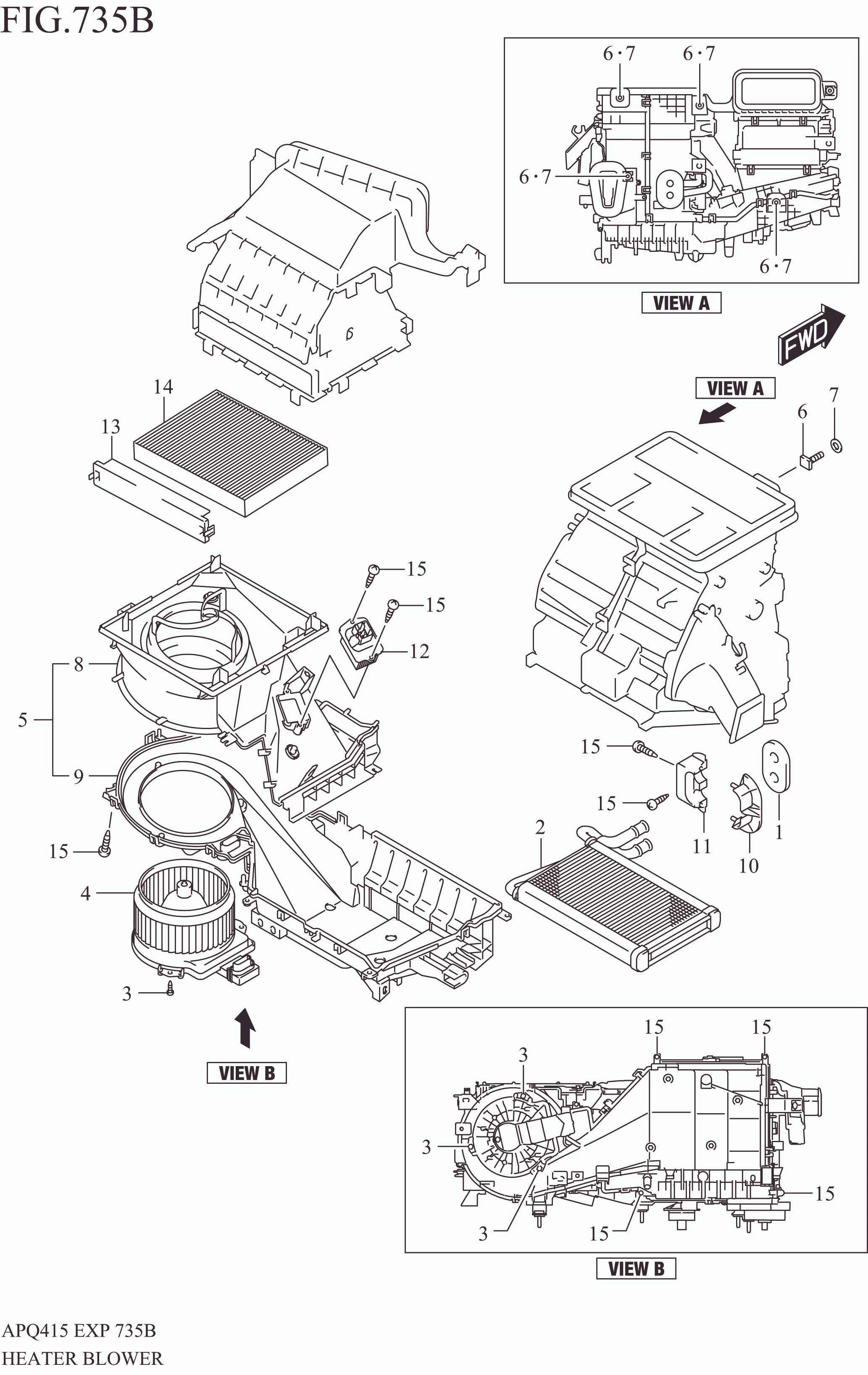 HEATER BLOWER
