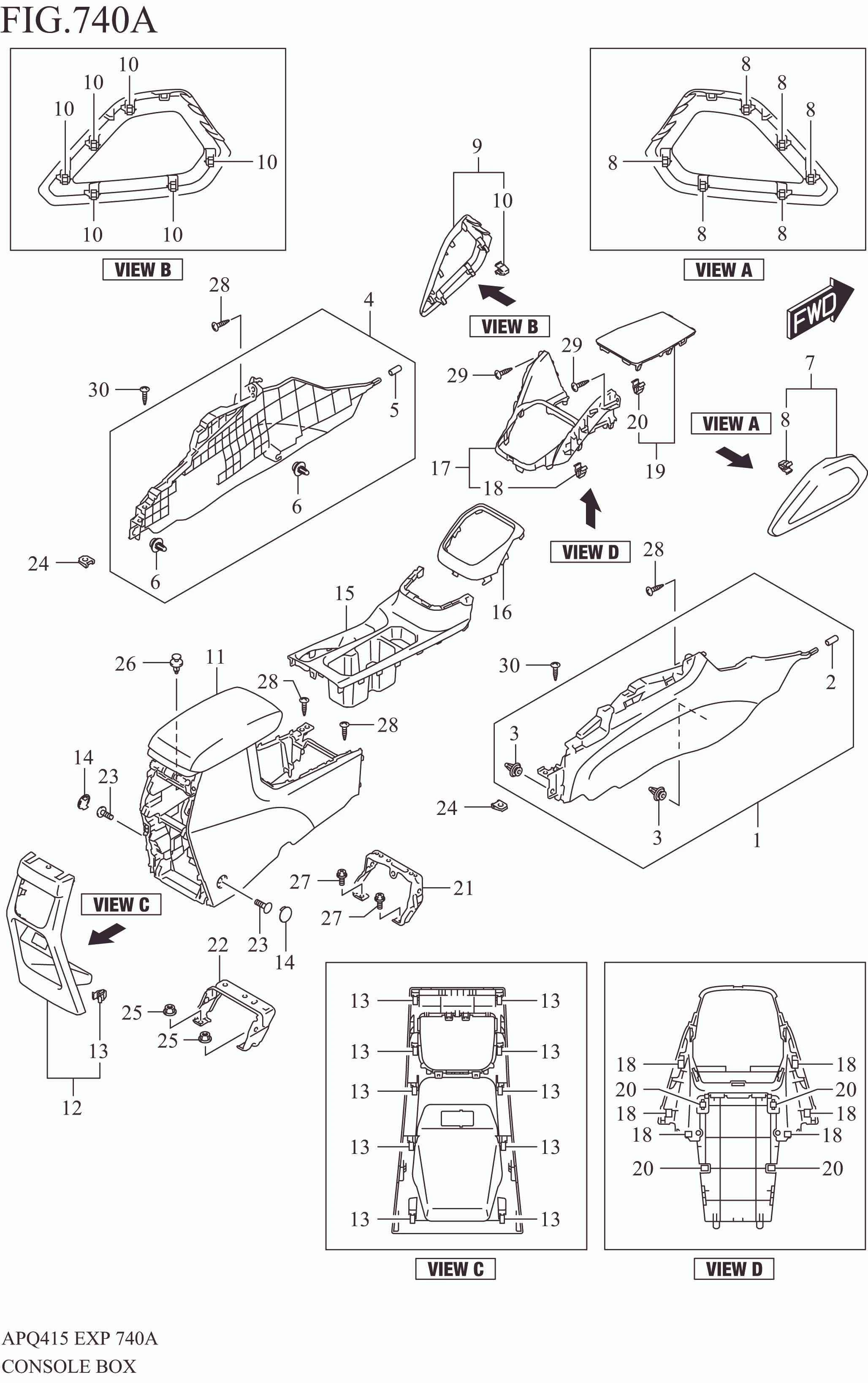 CONSOLE BOX 