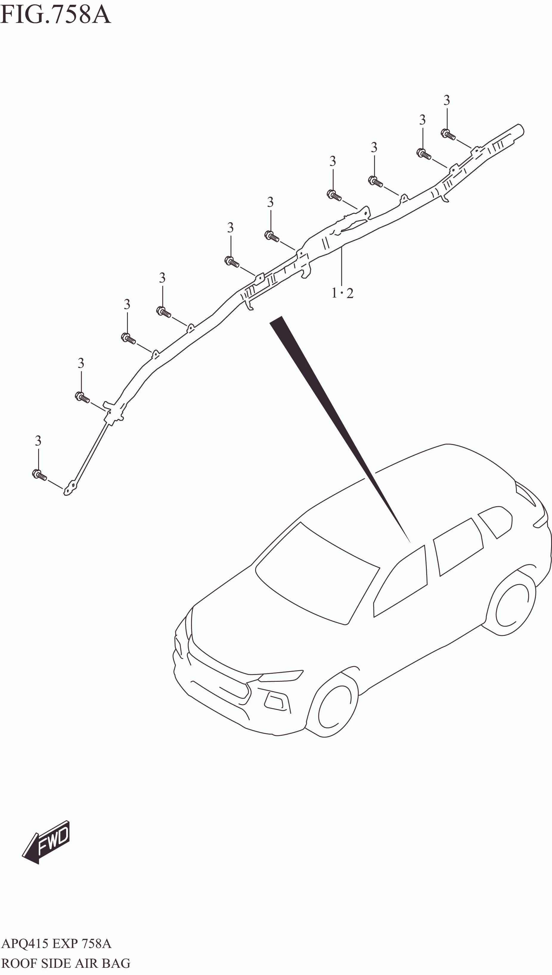 ROOF SIDE AIR BAG
