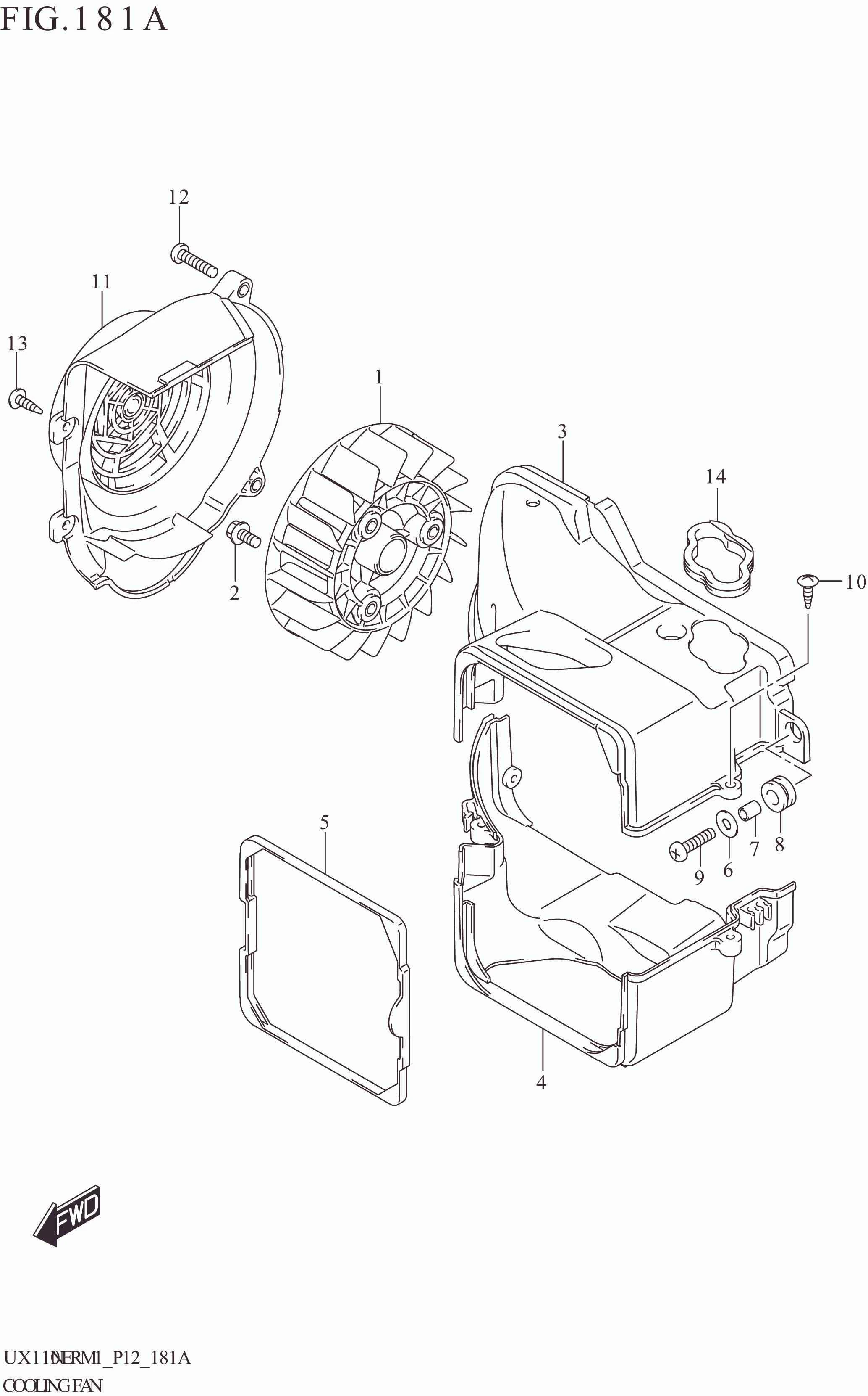 FIG. 181A COOLING FAN