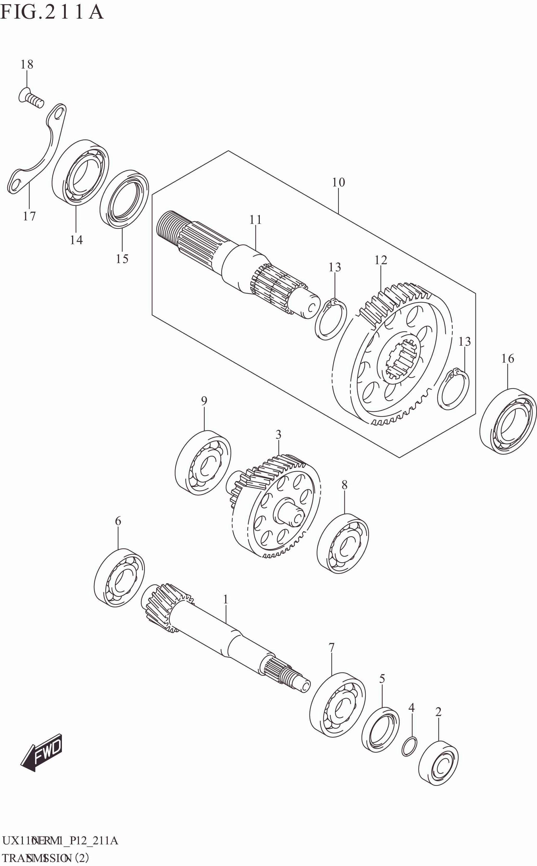 FIG. 211A TRANSMISSION (2)