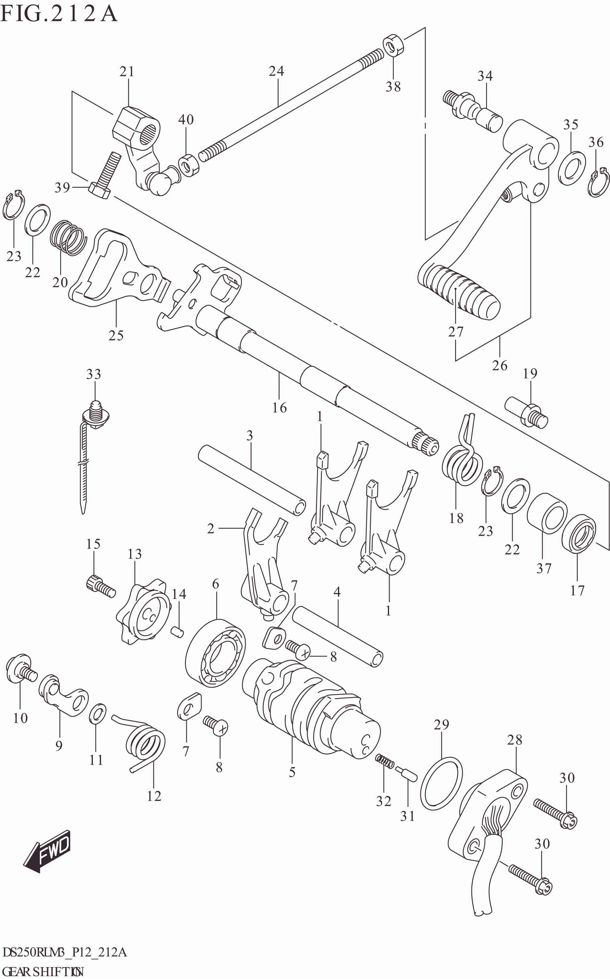FIG. 212A GEAR SHIFTING