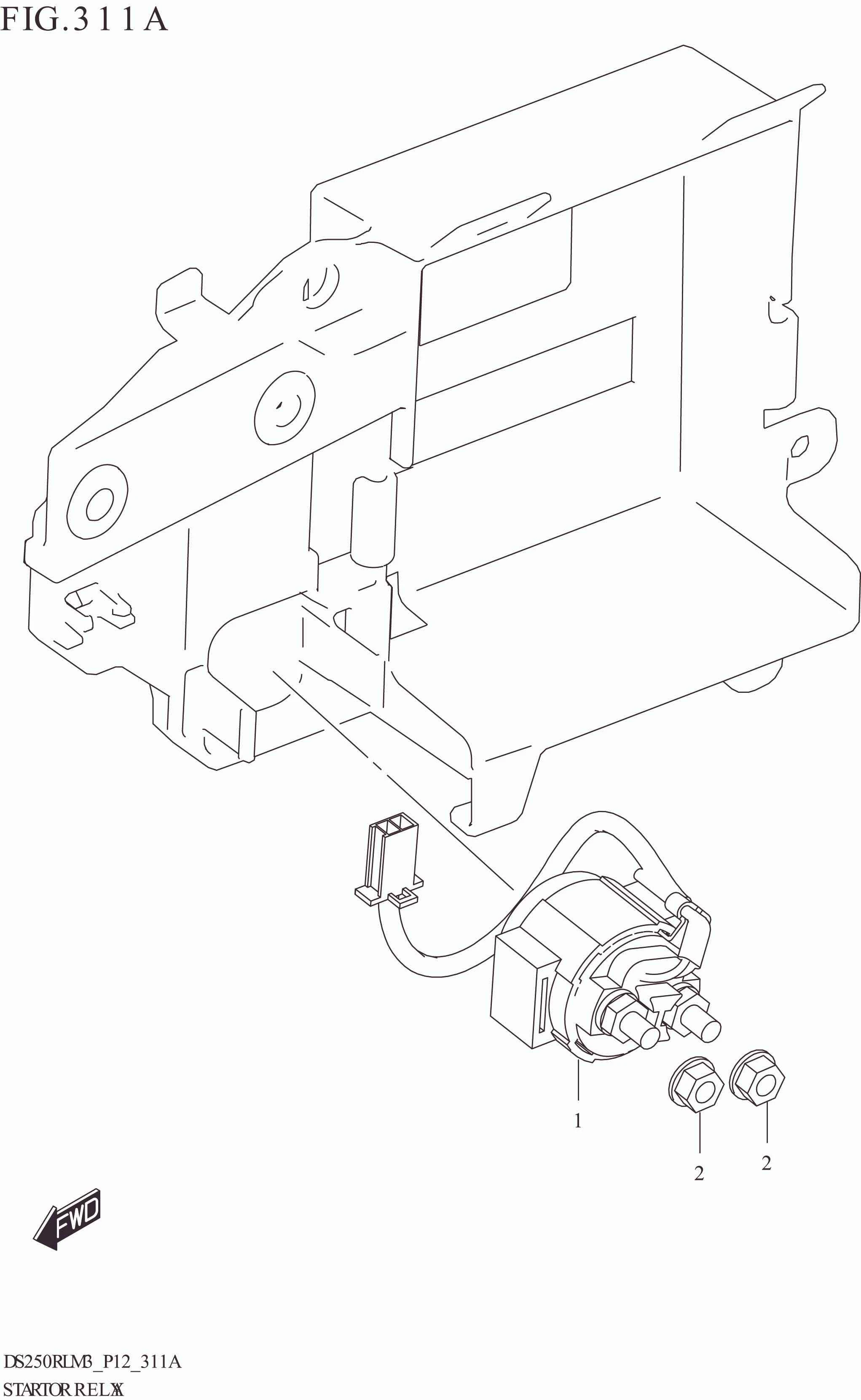 FIG. 311A STARTER RELAY