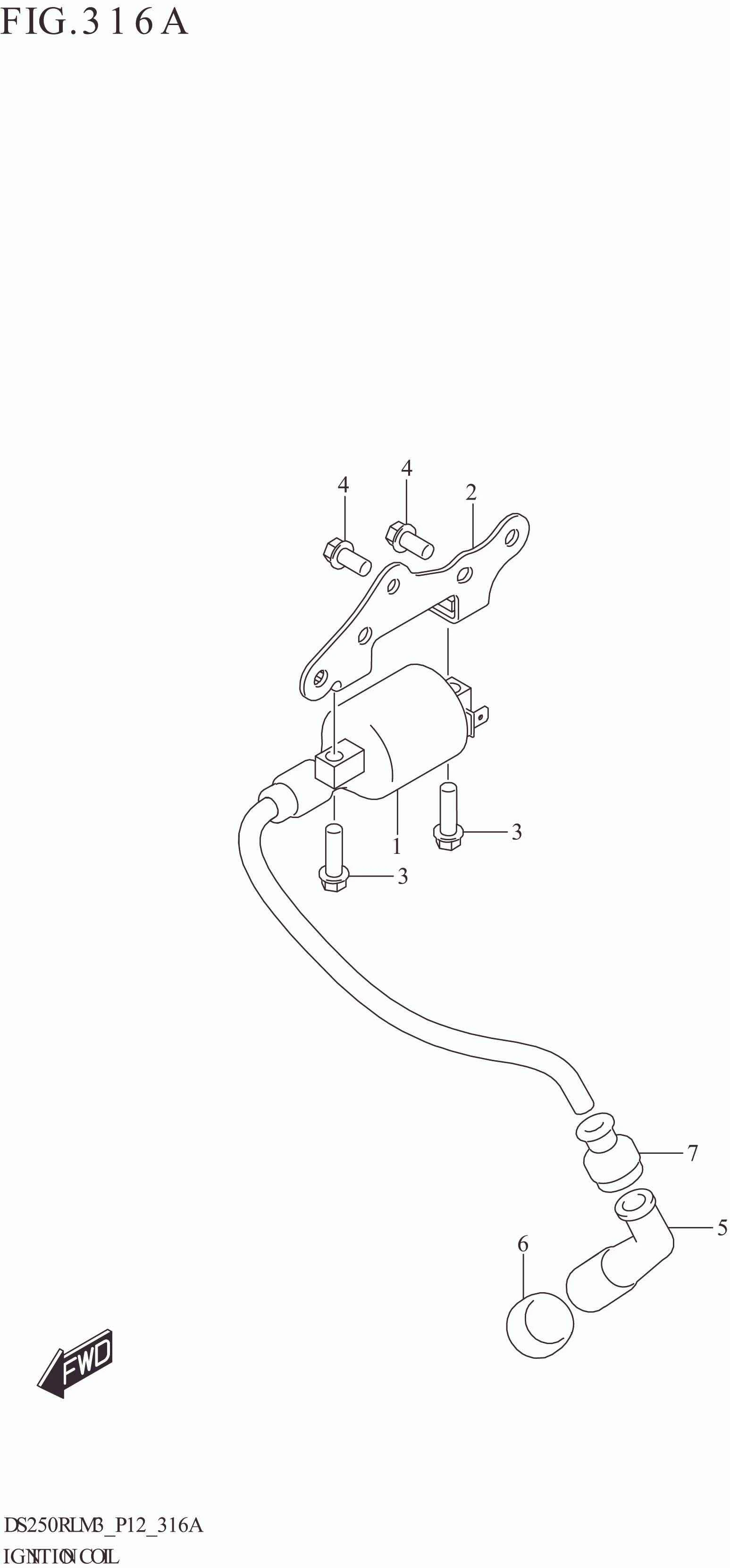 FIG. 316A IGNITION COIL