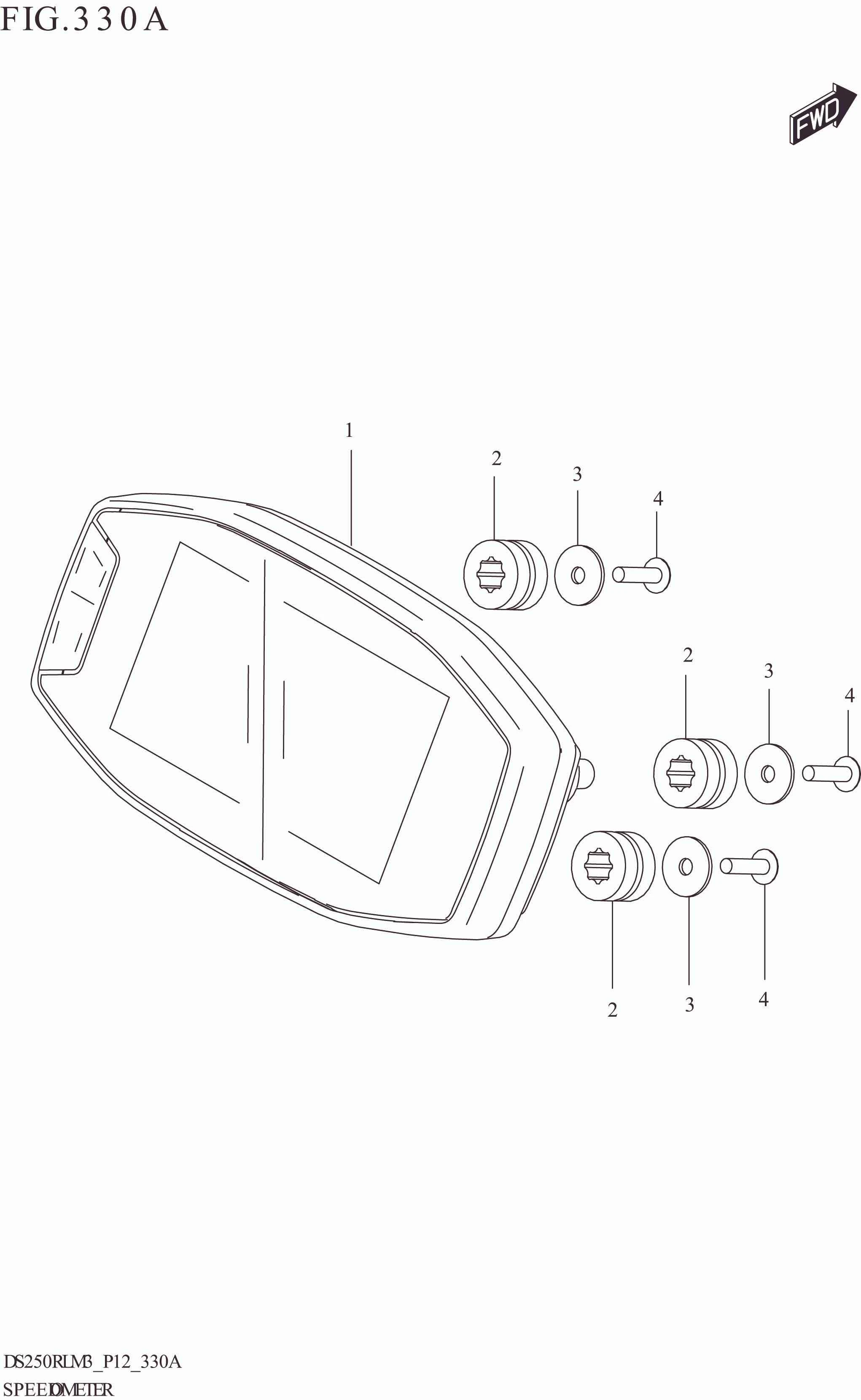 FIG. 330A SPEEDOMETER