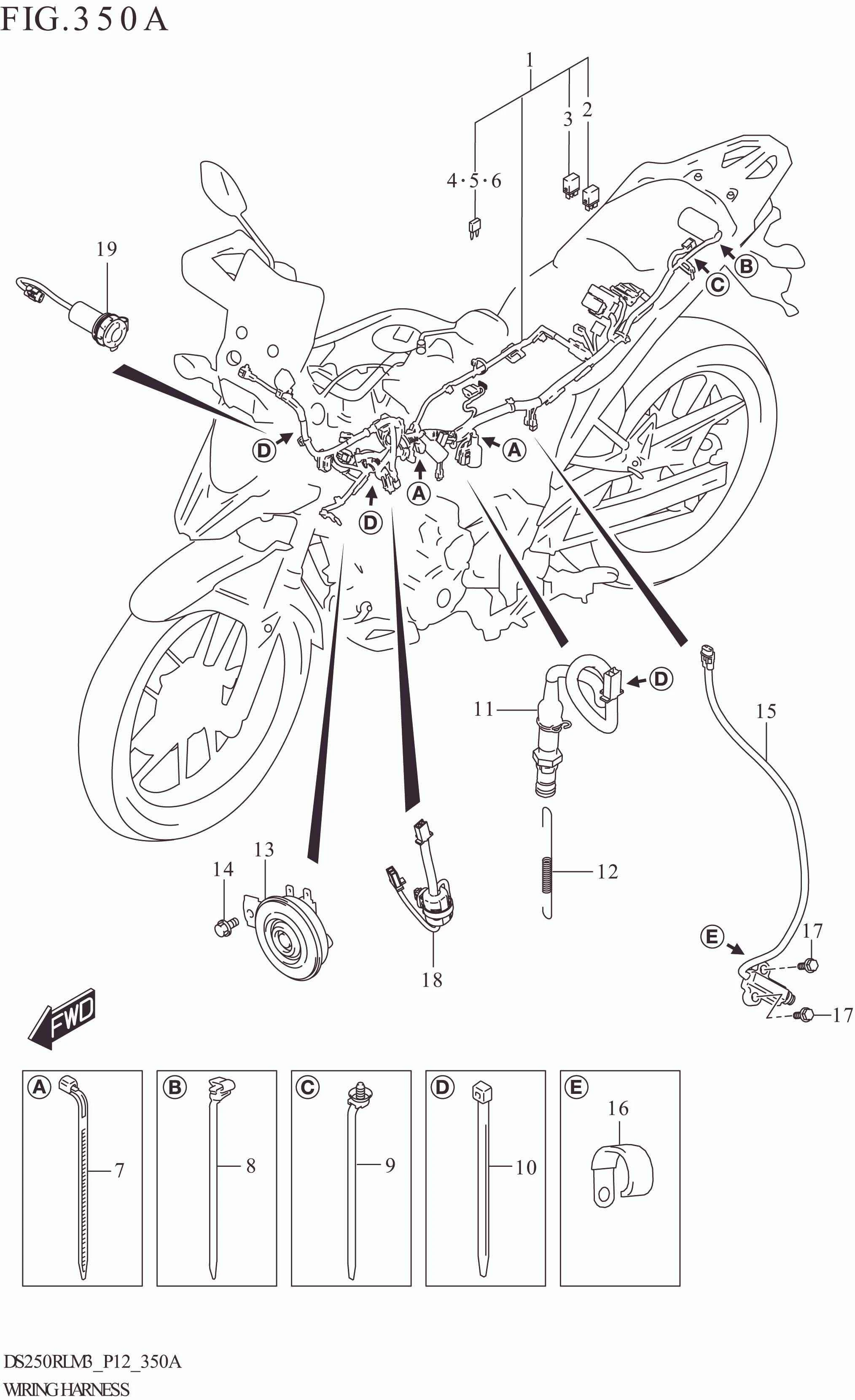 FIG. 350A WIRINGHARNESS