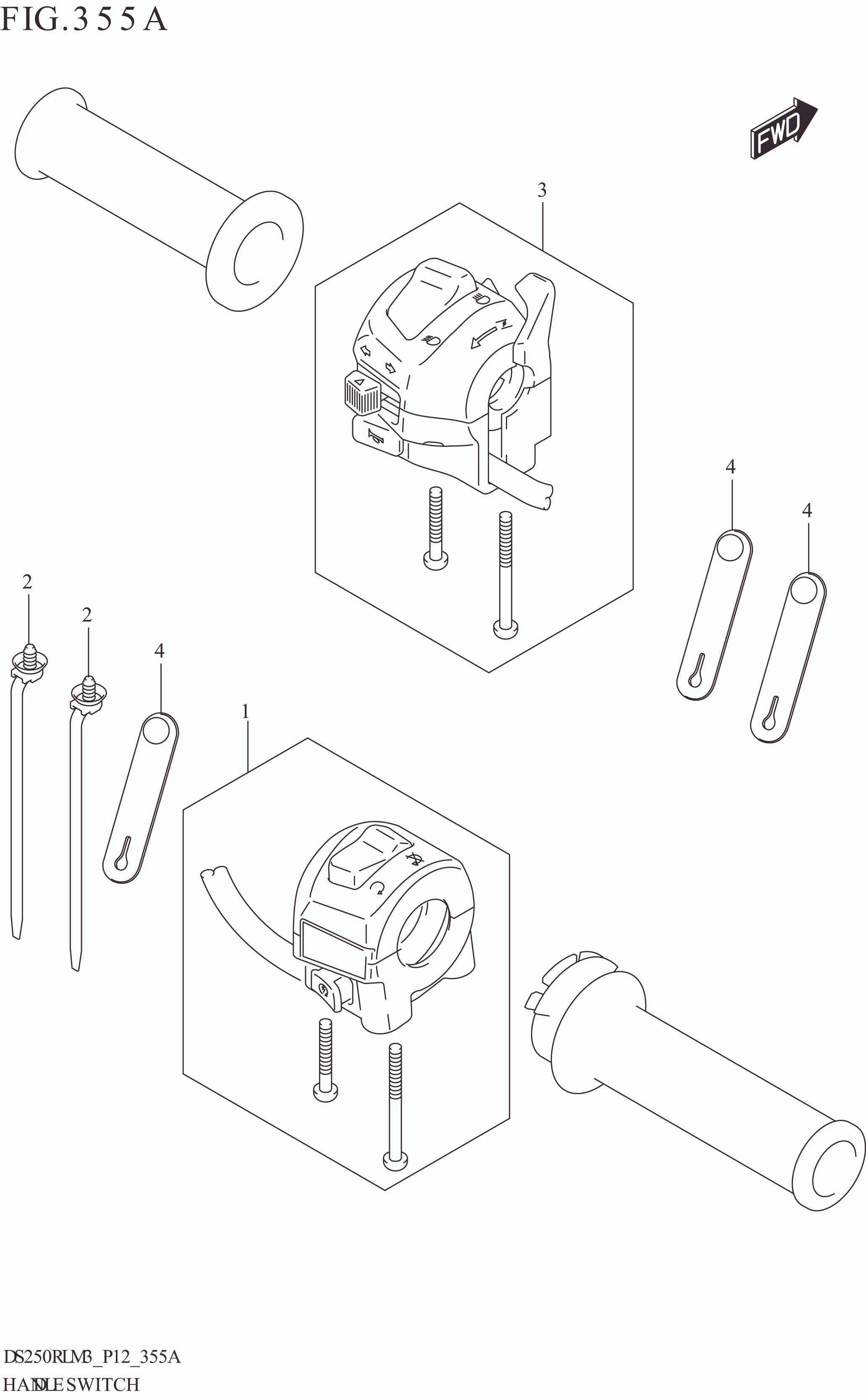 FIG. 355A HANDLESWITCH