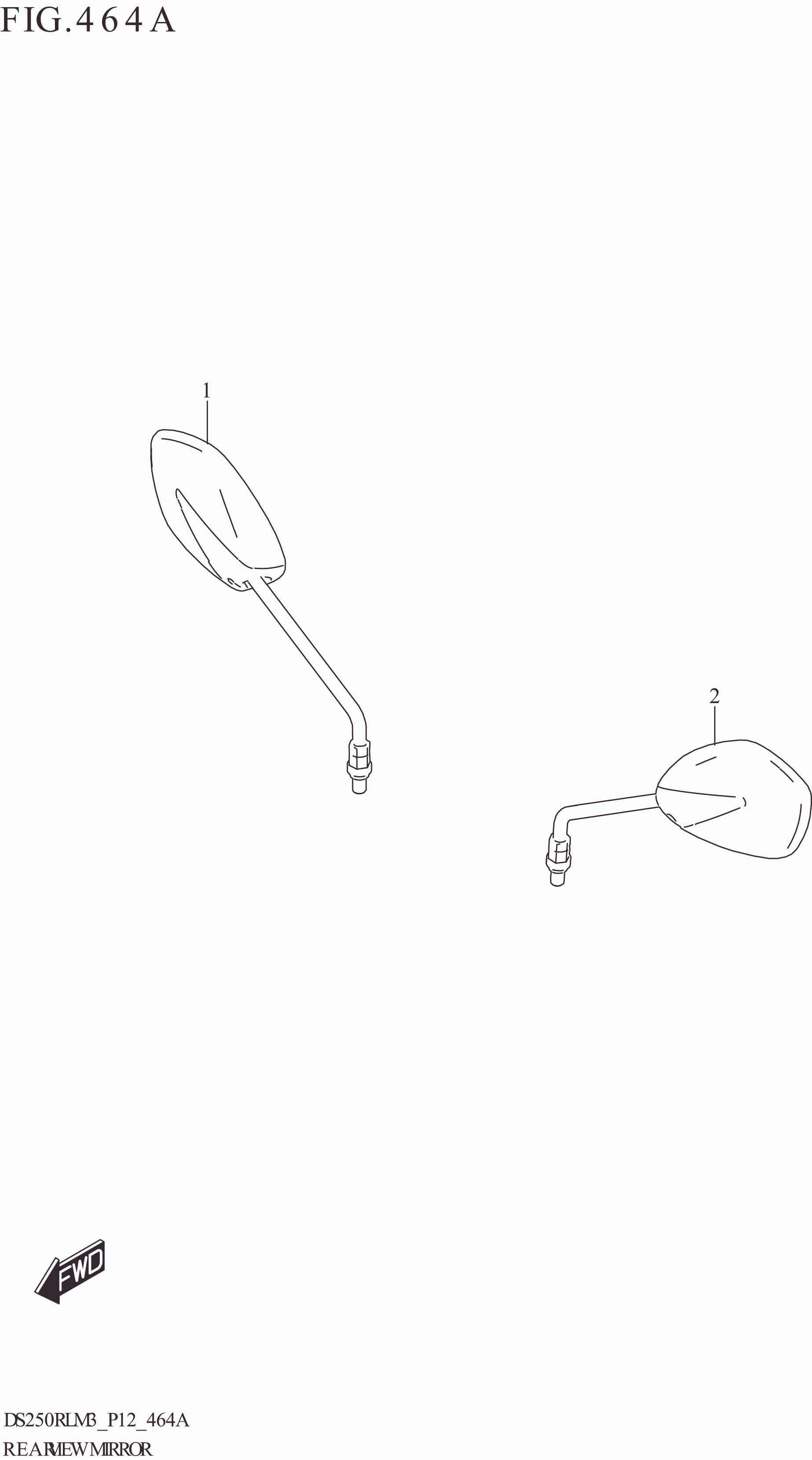 FIG. 464A REAR VIEW MIRROR