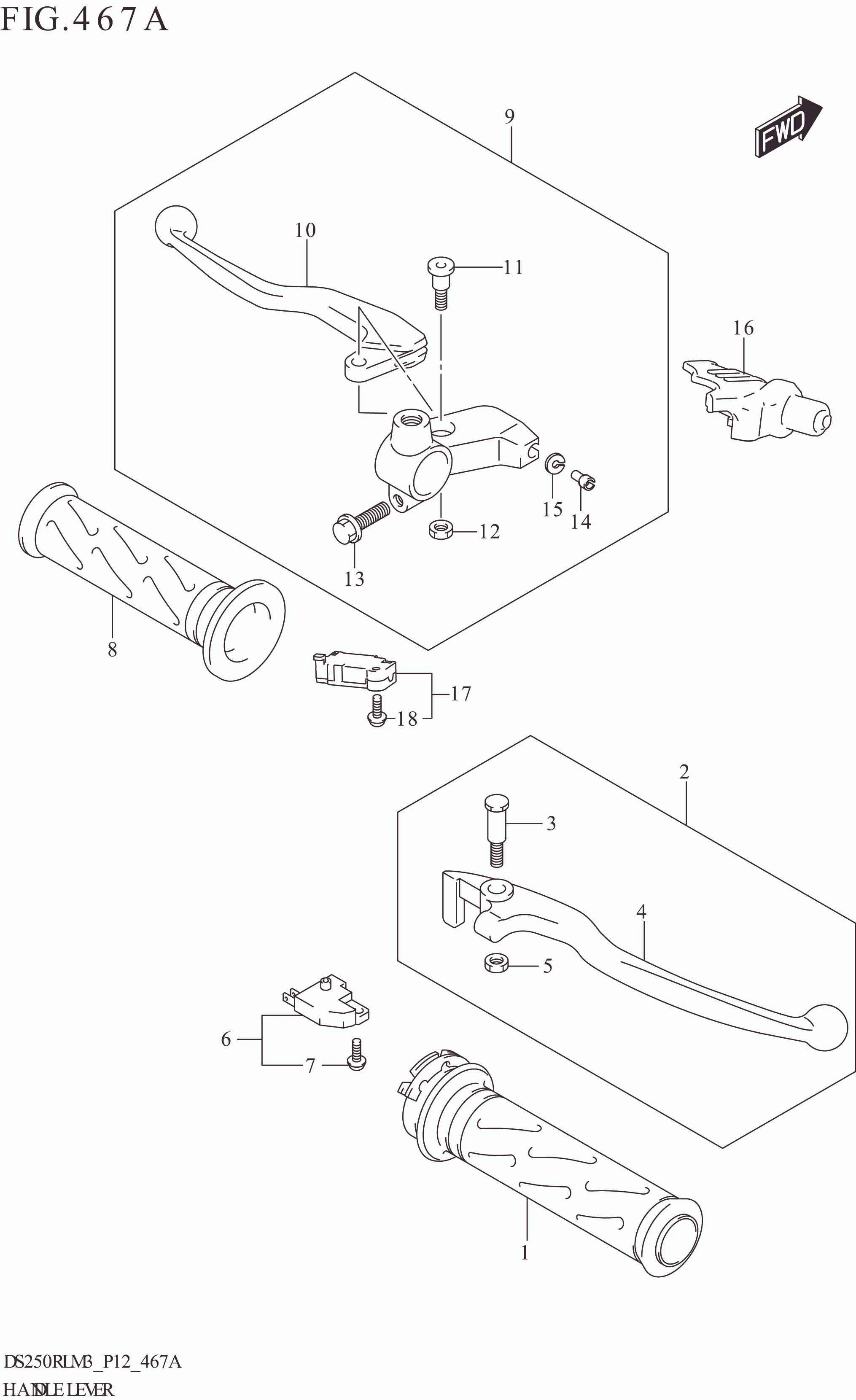 FIG. 467A HANDLELEVER