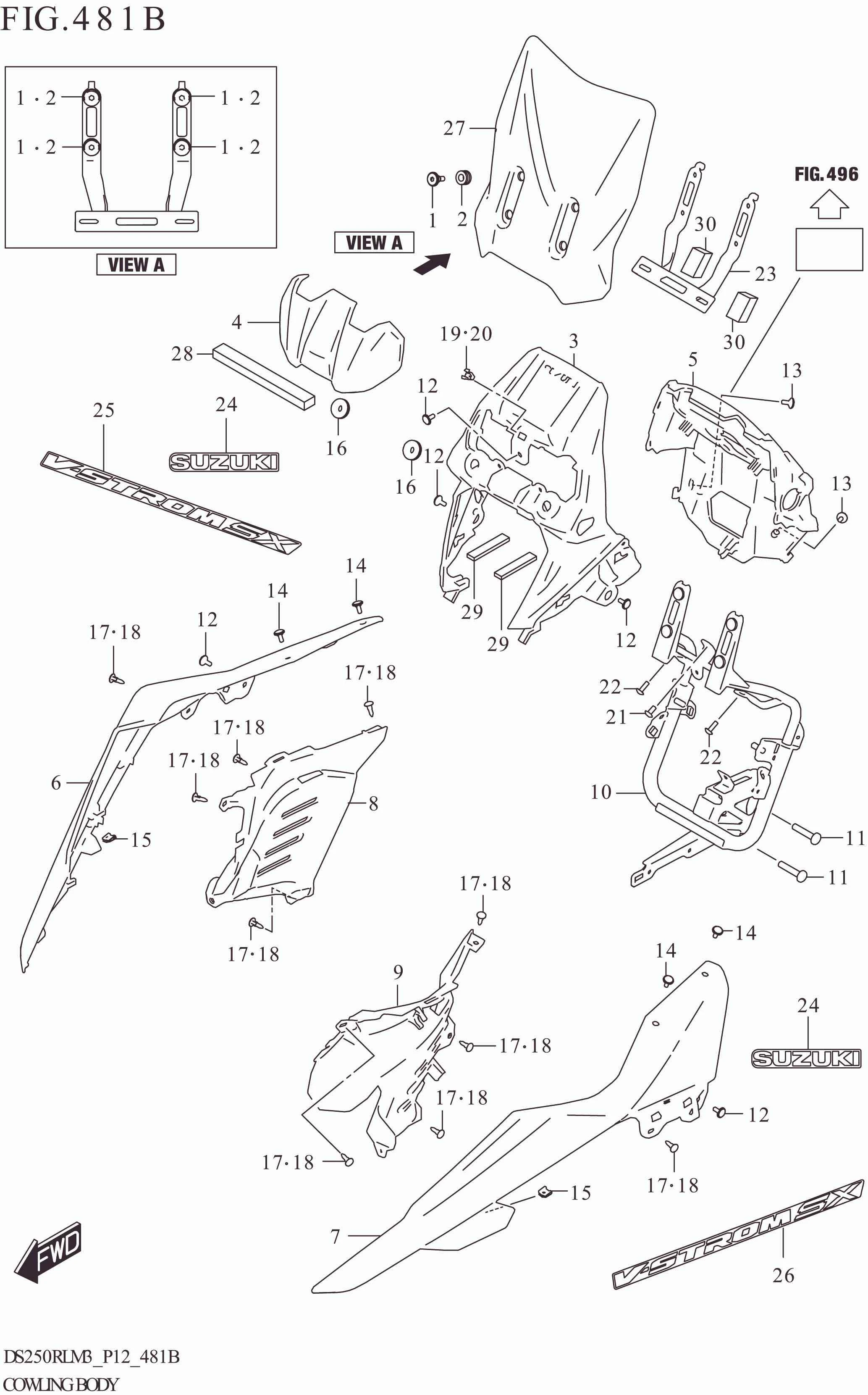 FIG. 481B COWLING BODY