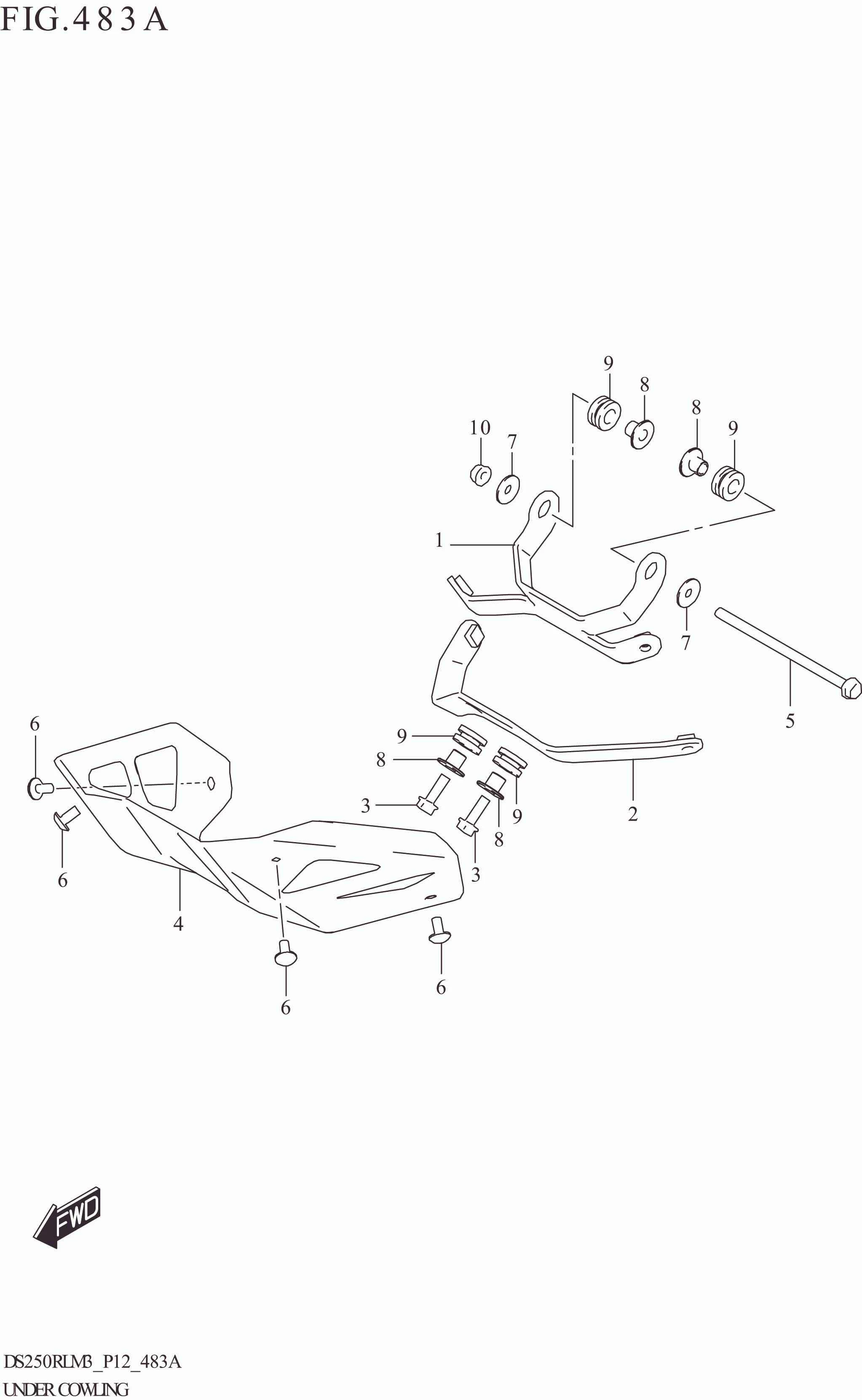 FIG. 483A UNDER COWLING