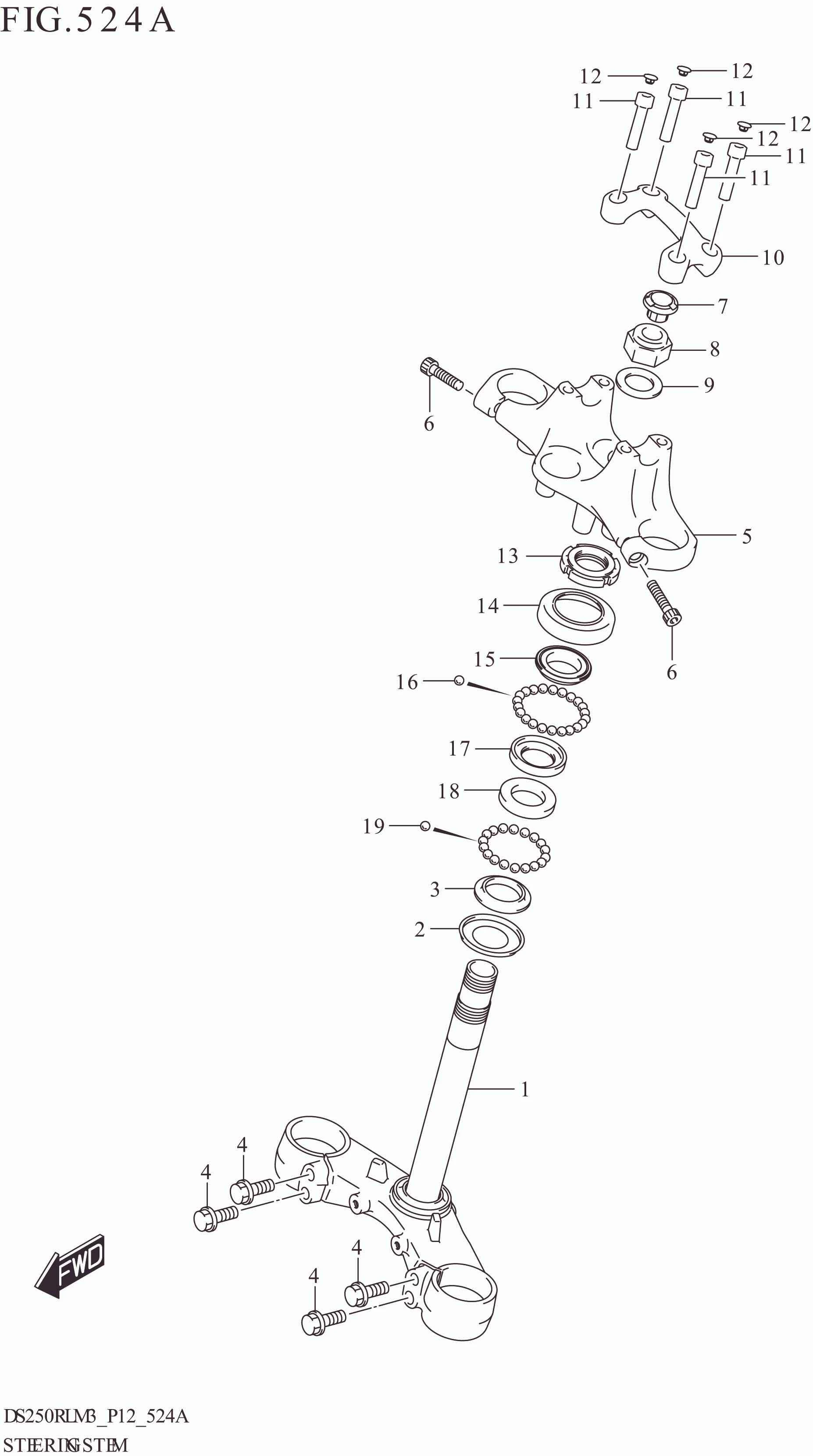 FIG. 524A STEERING STEM