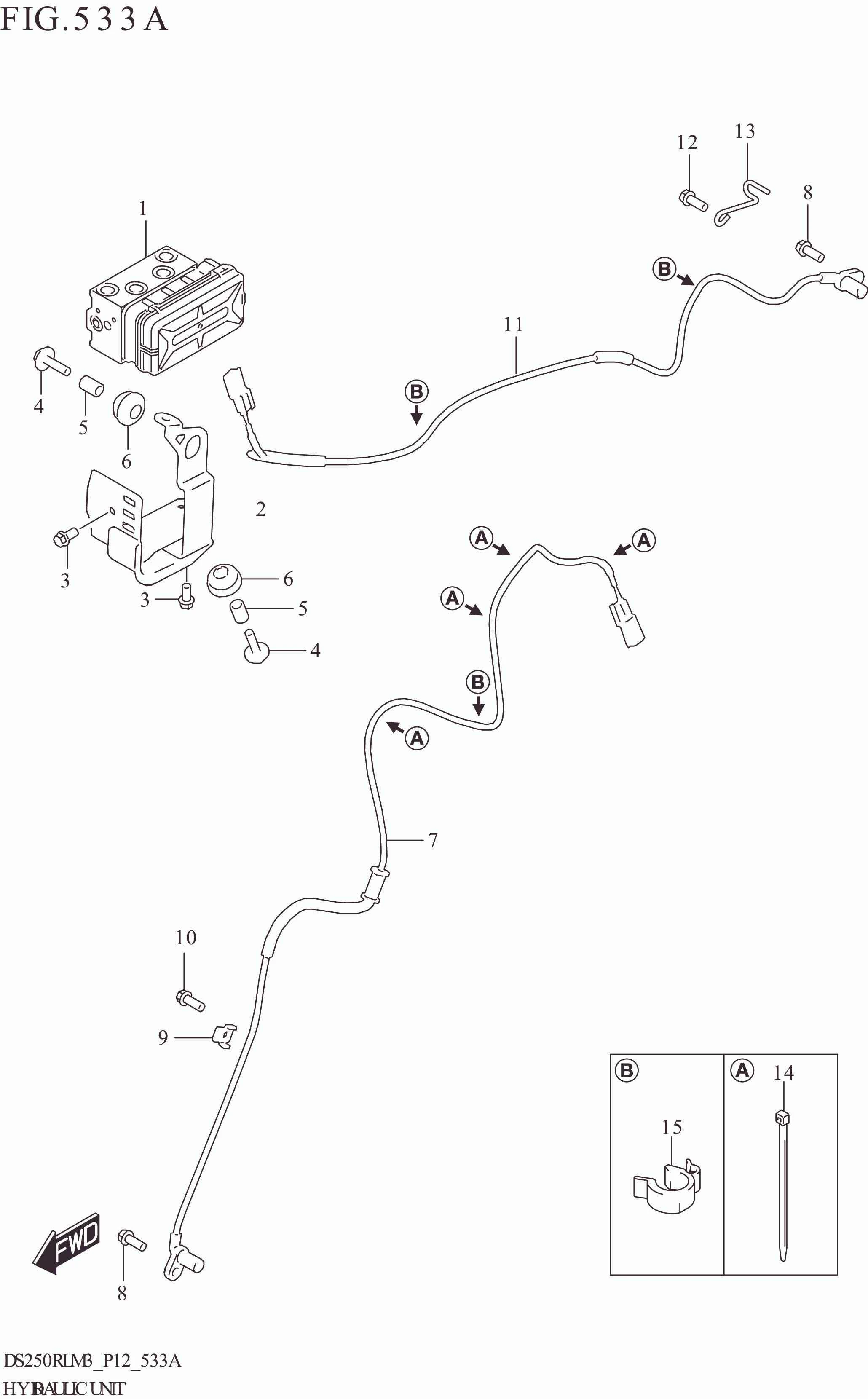 FIG. 533A HYDRAULIC UNIT