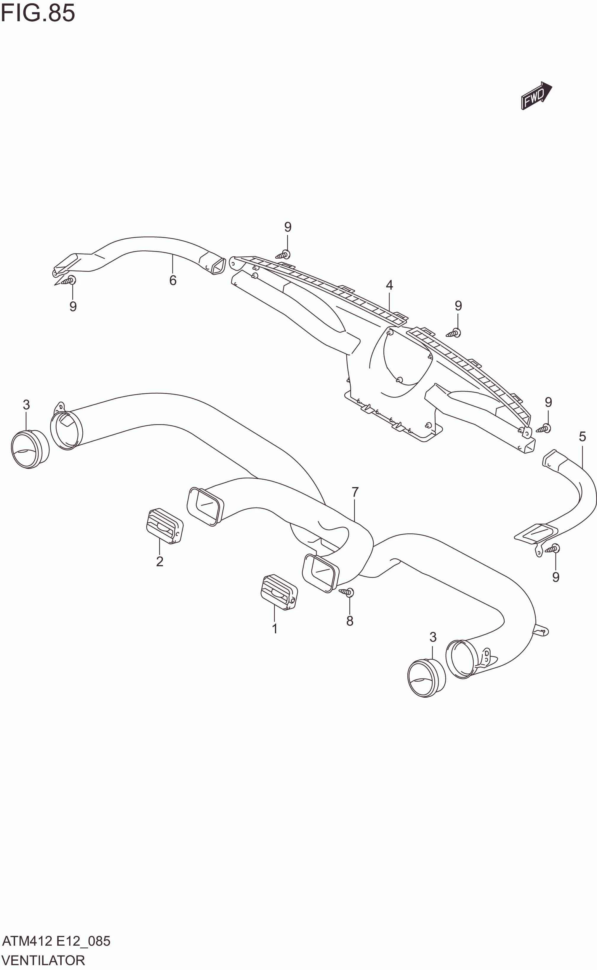 FIG. 85 VENTILATOR