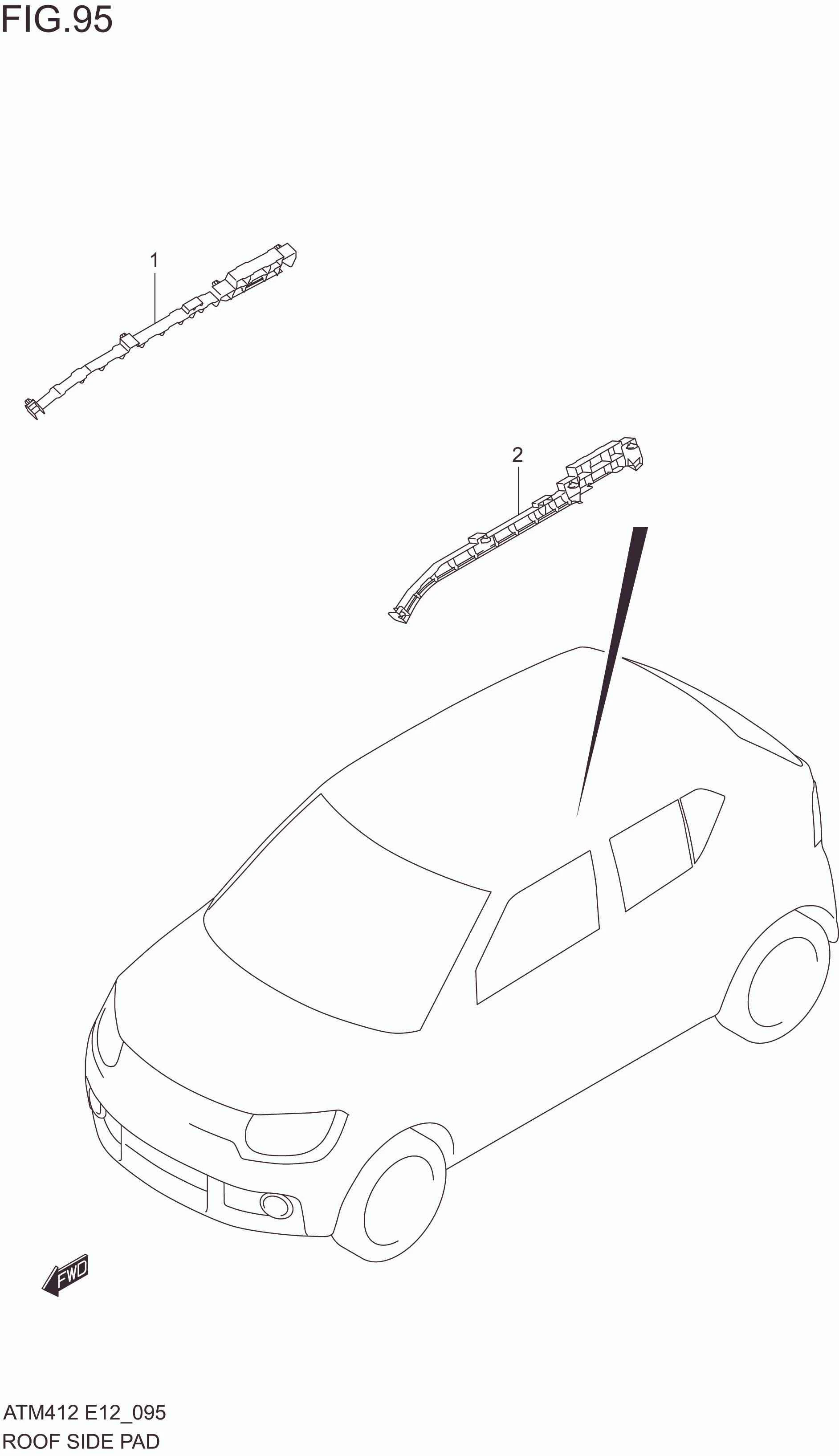 FIG. 95 ROOF SIDE PAD