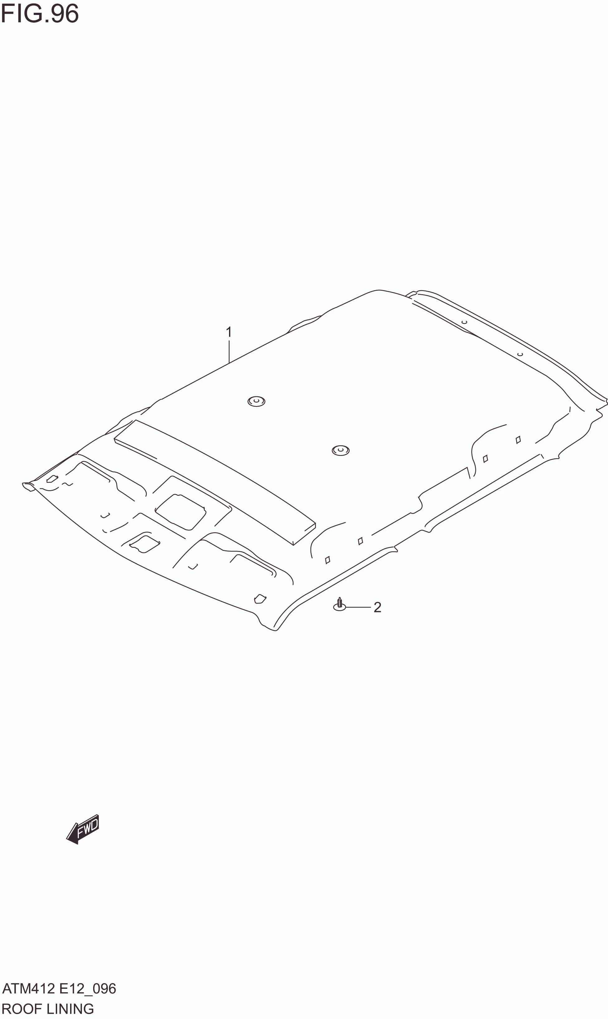 FIG. 96 ROOF LINING
