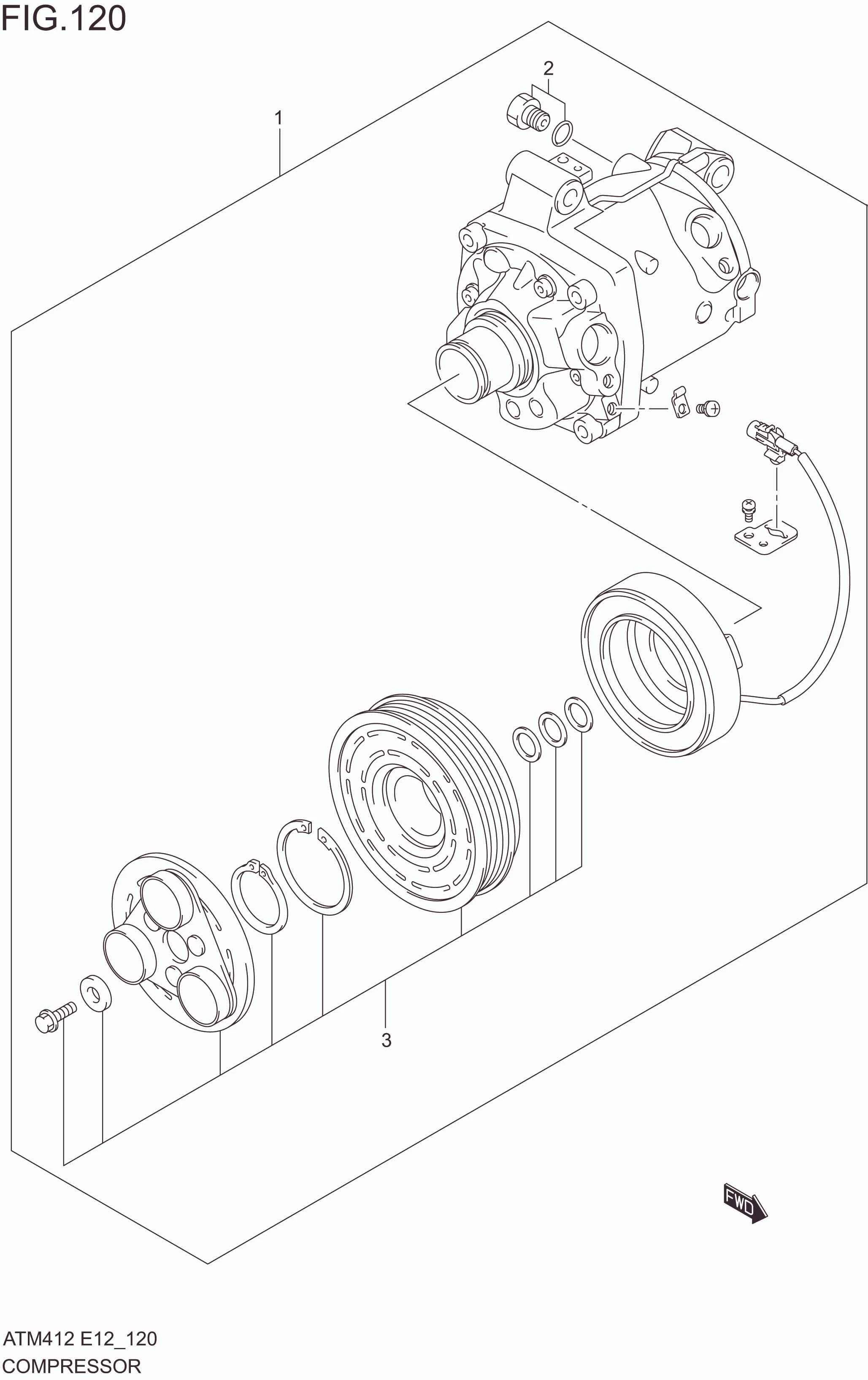 FIG. 120 COMPRESSOR