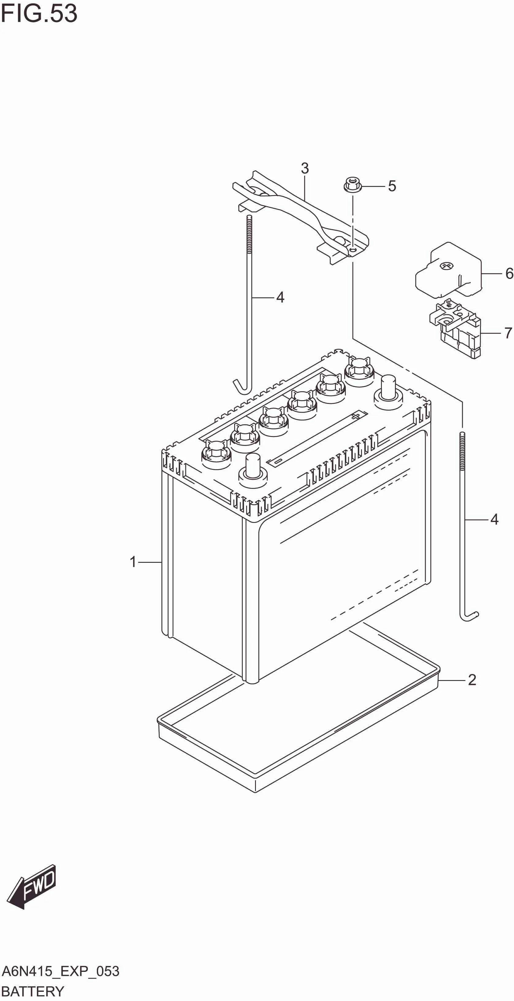FIG. 053 BATTERY